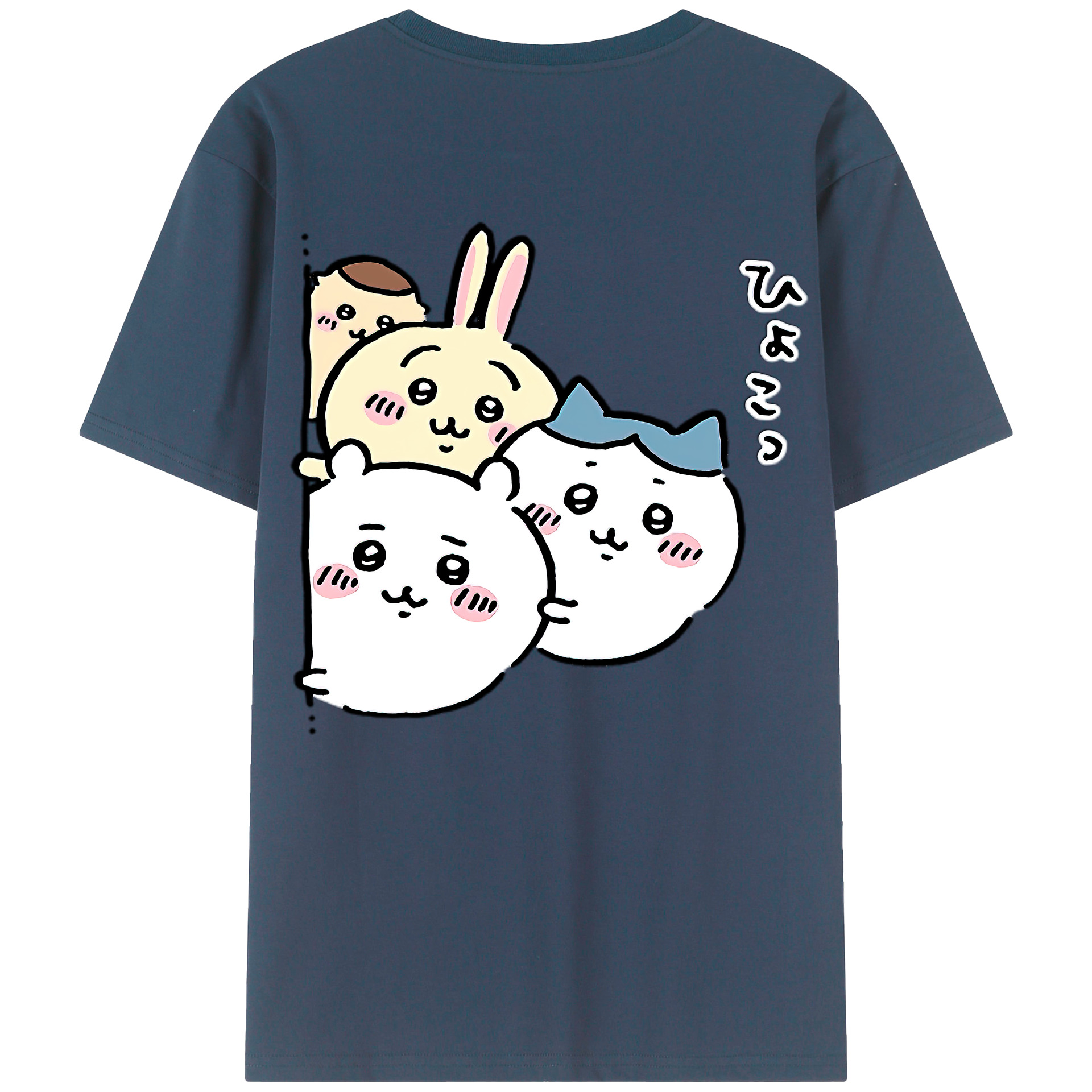 （画像用） ちいかわ ちいかわ Chii-kawa chiikawa レディース半袖Tシャツ(バックプリント)