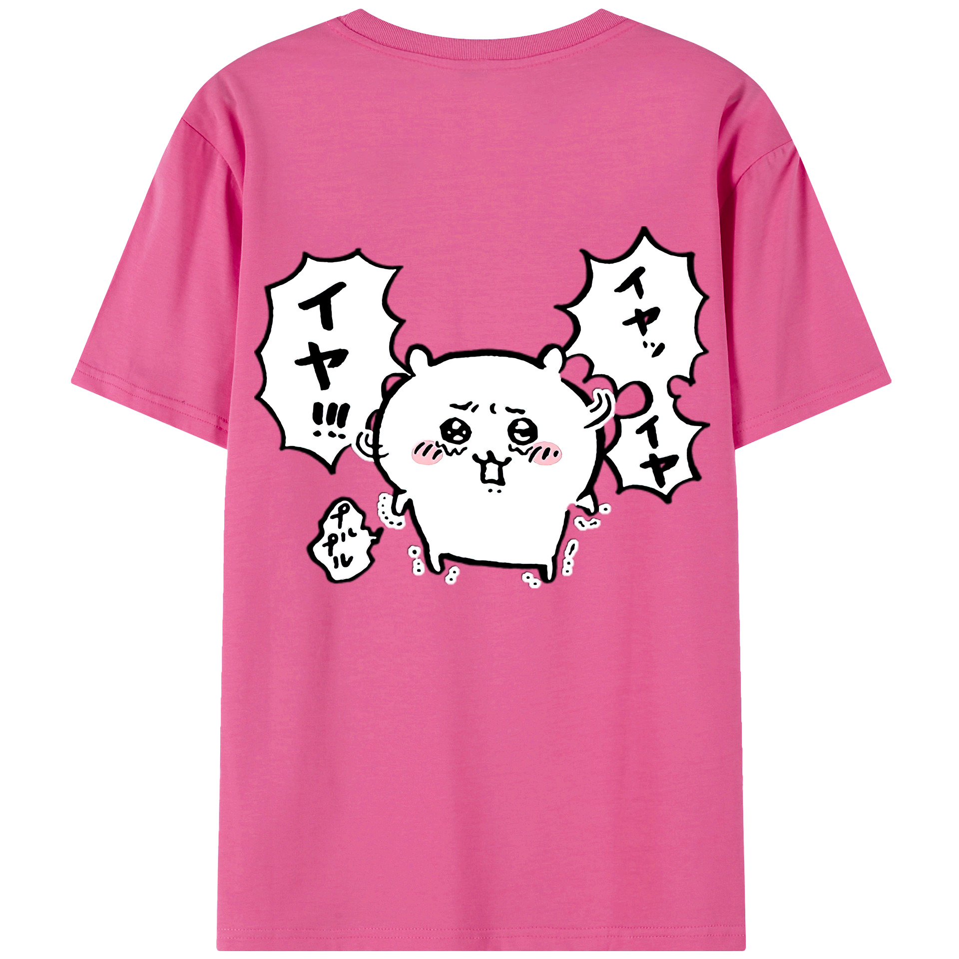 （画像用） ちいかわ ちいかわ Chii-kawa chiikawa レディース半袖Tシャツ(バックプリント)