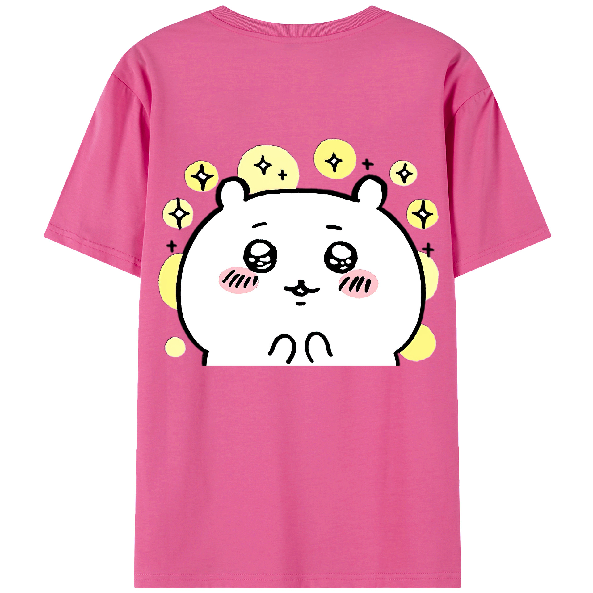 （画像用） ちいかわ ちいかわ Chii-kawa chiikawa レディース半袖Tシャツ(バックプリント)