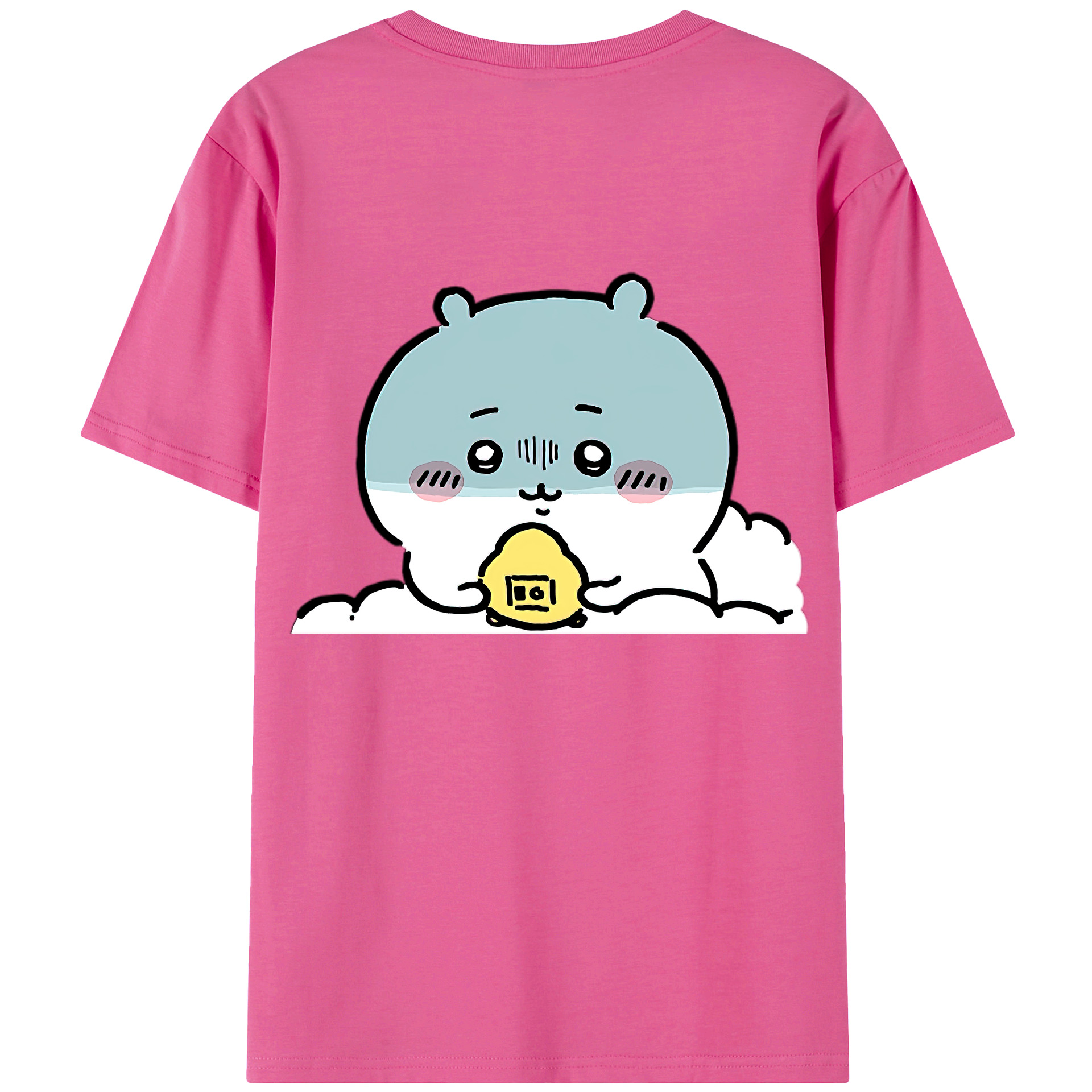 （画像用） ちいかわ ちいかわ Chii-kawa chiikawa レディース半袖Tシャツ(バックプリント)