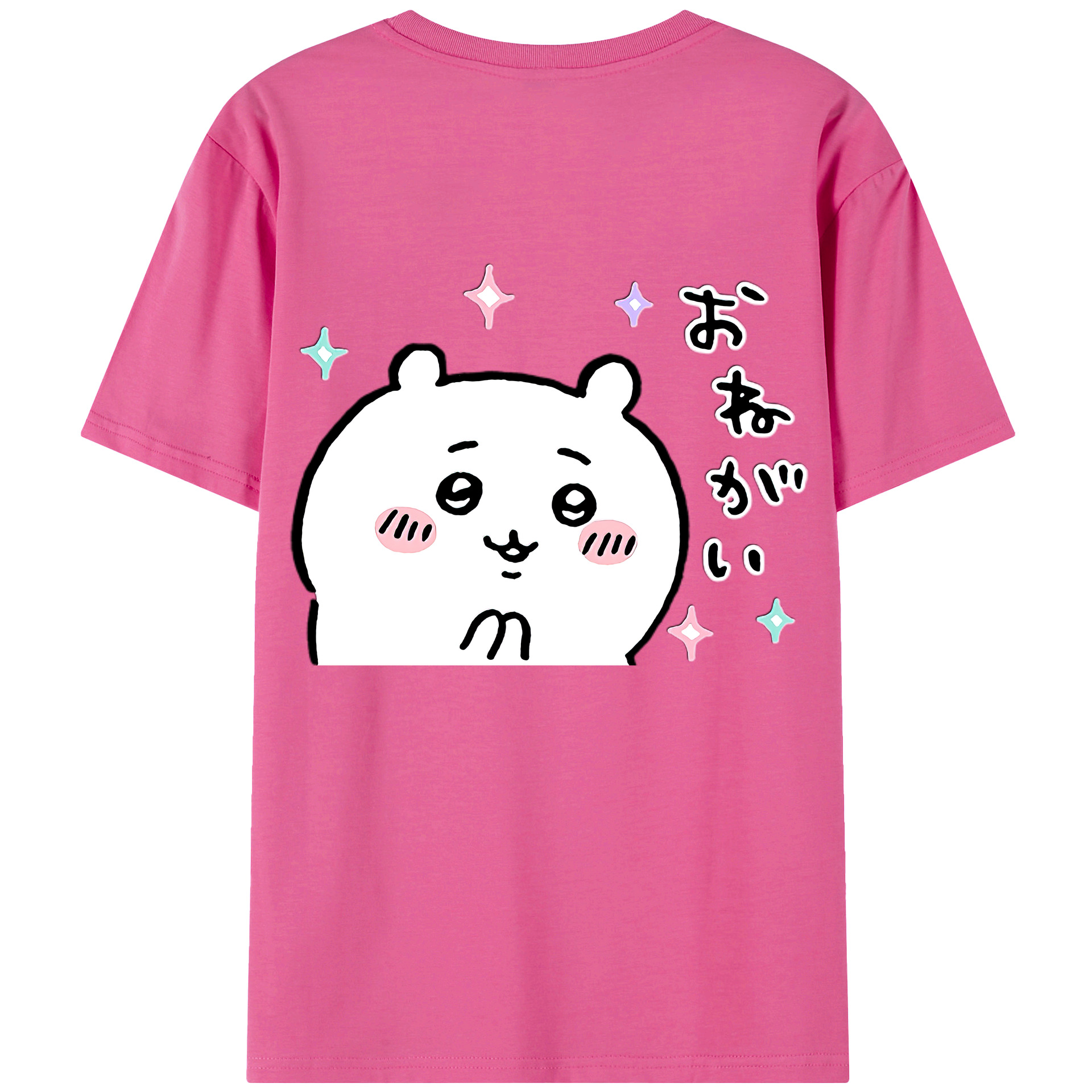 （画像用） ちいかわ ちいかわ Chii-kawa chiikawa レディース半袖Tシャツ(バックプリント)