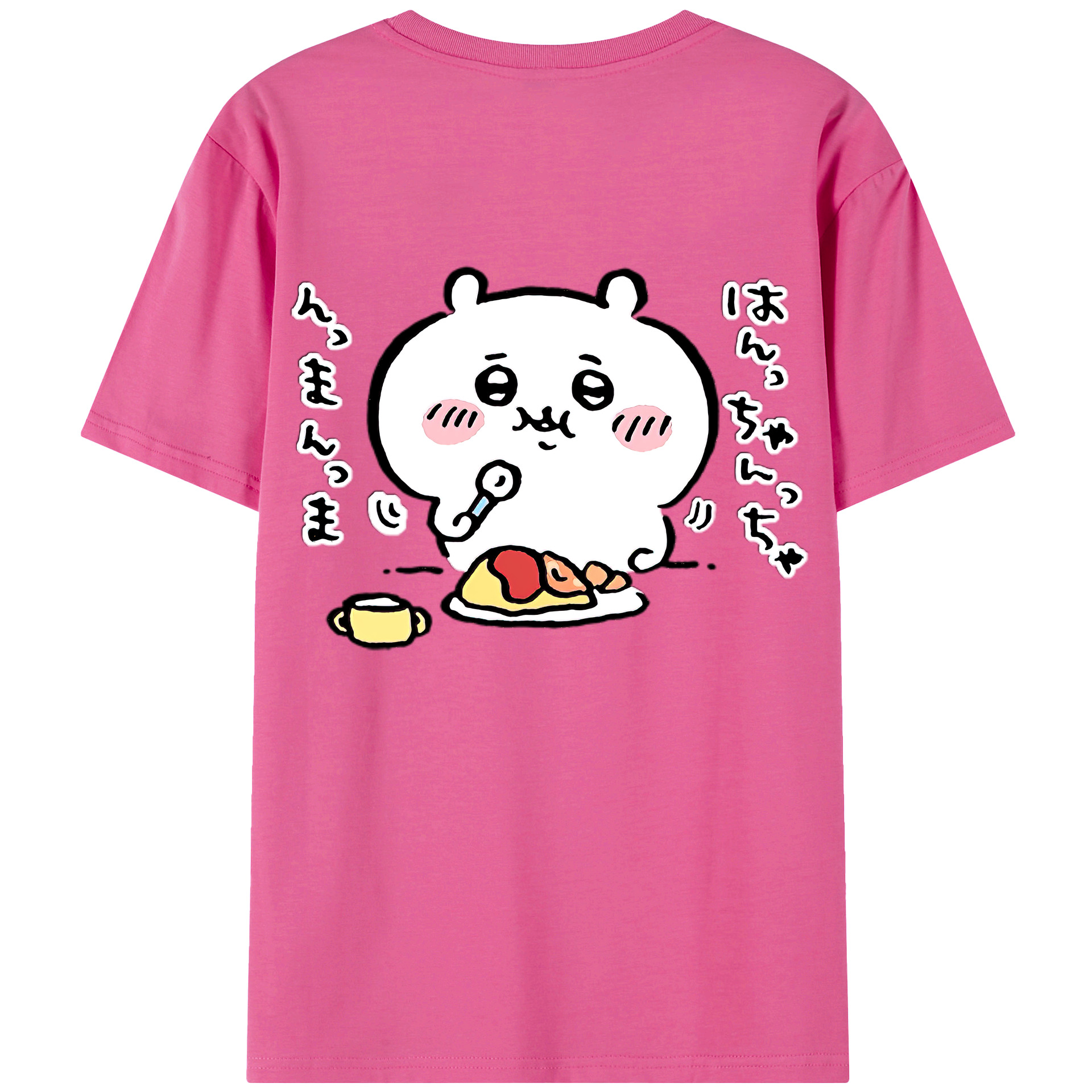 （画像用） ちいかわ ちいかわ Chii-kawa chiikawa レディース半袖Tシャツ(バックプリント)