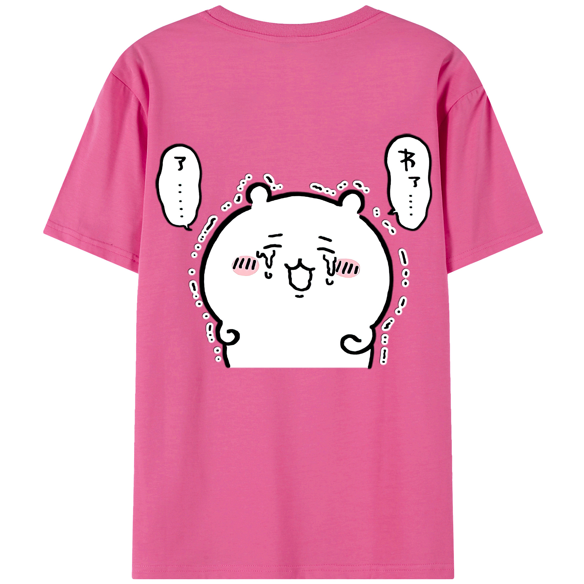 （画像用） ちいかわ ちいかわ Chii-kawa chiikawa レディース半袖Tシャツ(バックプリント)