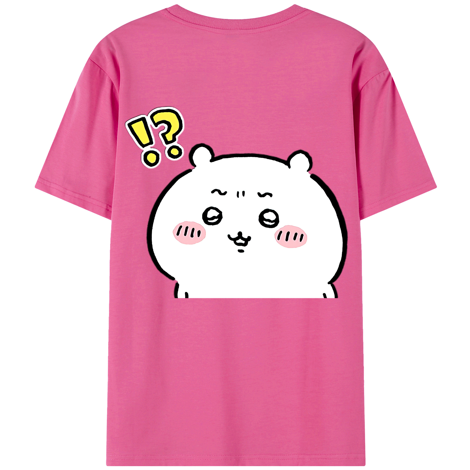 （画像用） ちいかわ ちいかわ Chii-kawa chiikawa レディース半袖Tシャツ(バックプリント)