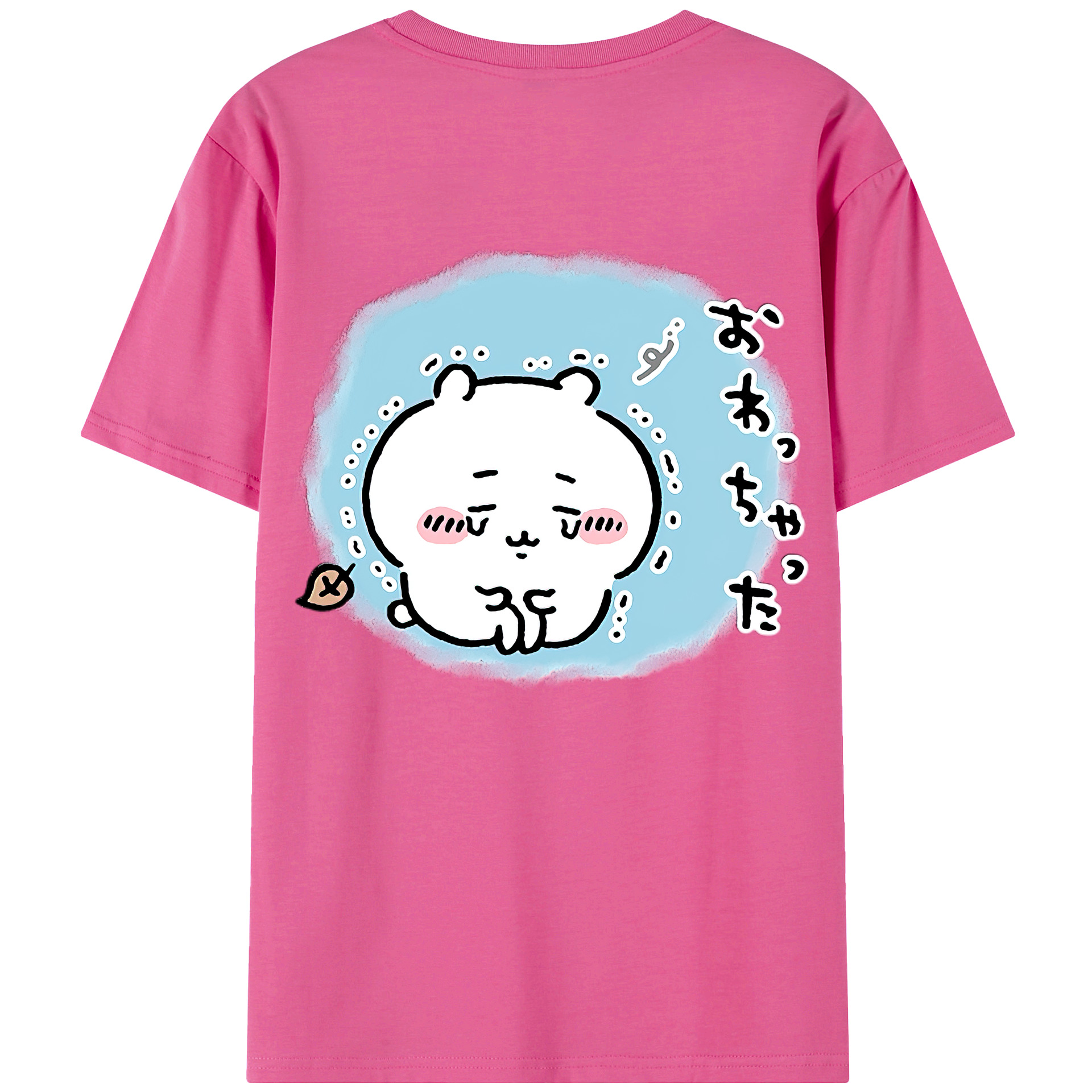 （画像用） ちいかわ ちいかわ Chii-kawa chiikawa レディース半袖Tシャツ(バックプリント)