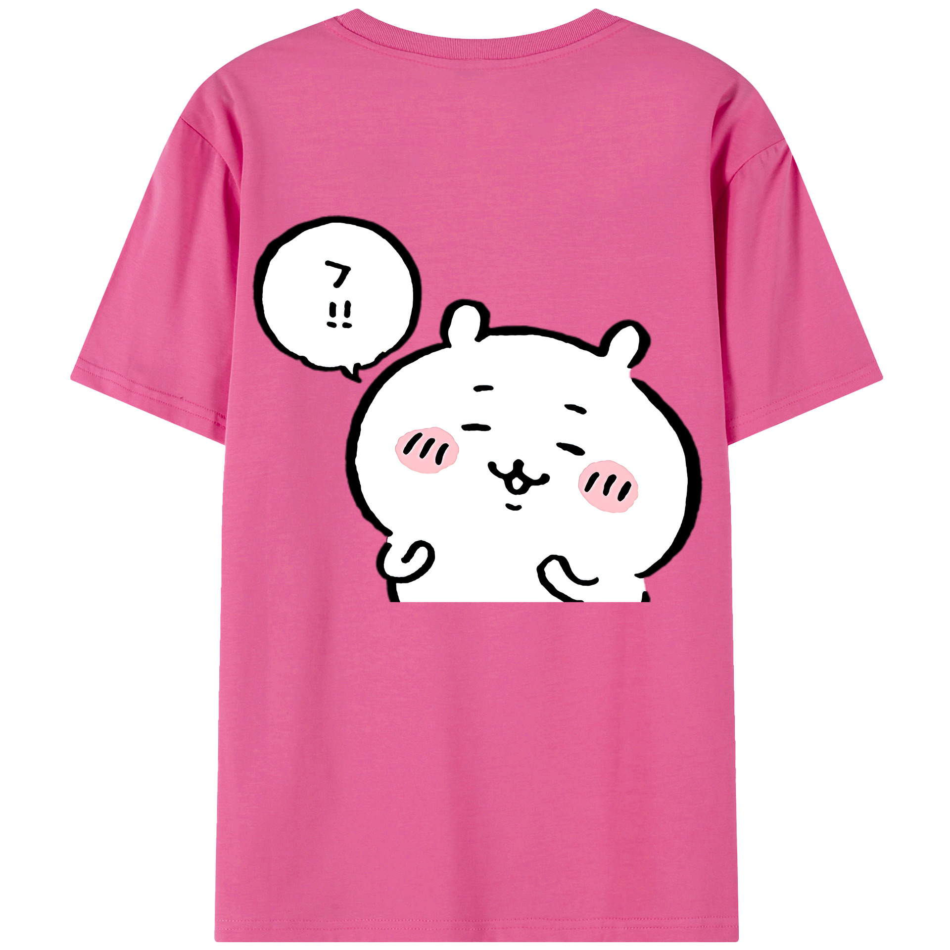（画像用） ちいかわ ちいかわ Chii-kawa chiikawa レディース半袖Tシャツ(バックプリント)