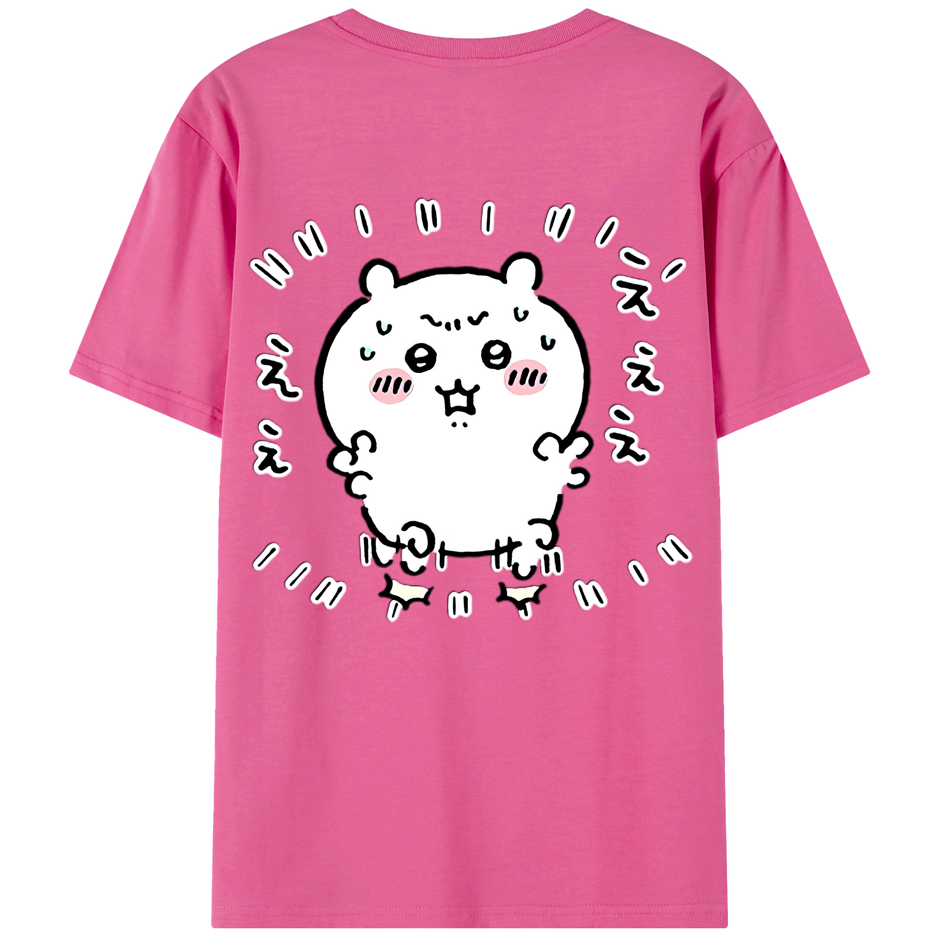 （画像用） ちいかわ ちいかわ Chii-kawa chiikawa レディース半袖Tシャツ(バックプリント)