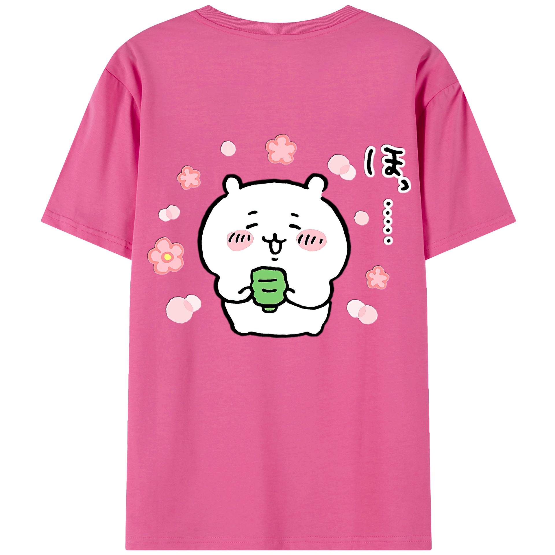 （画像用） ちいかわ ちいかわ Chii-kawa chiikawa レディース半袖Tシャツ(バックプリント)
