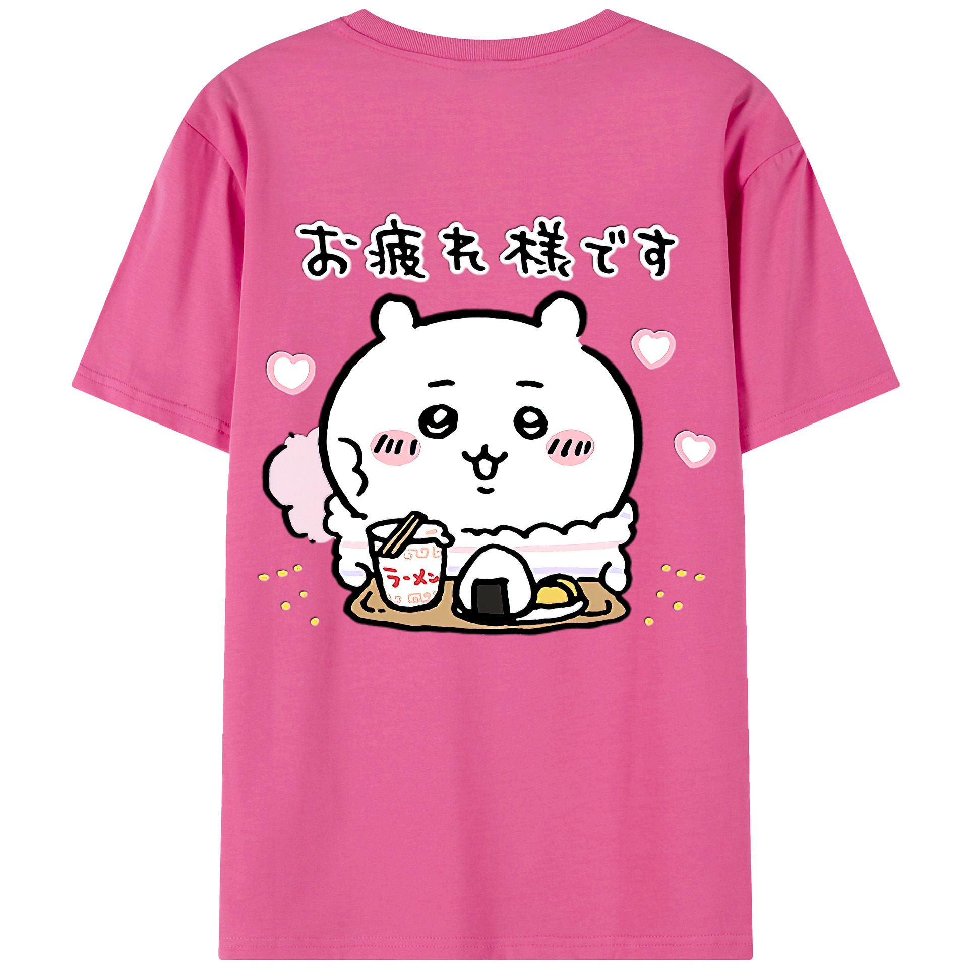 （画像用） ちいかわ ちいかわ Chii-kawa chiikawa レディース半袖Tシャツ(バックプリント)