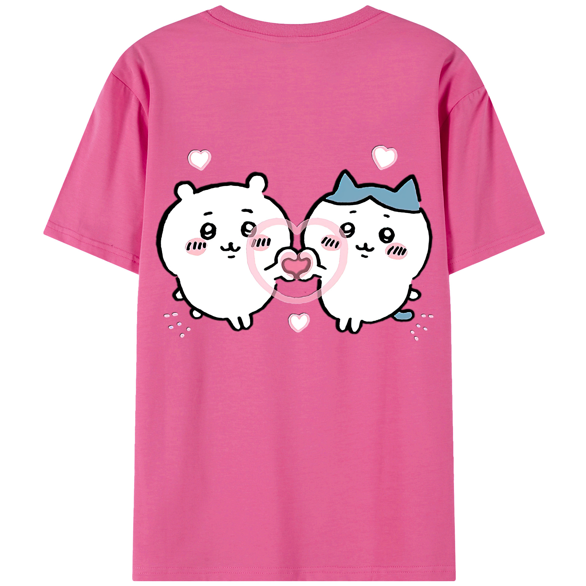 （画像用） ちいかわ ちいかわ Chii-kawa chiikawa レディース半袖Tシャツ(バックプリント)