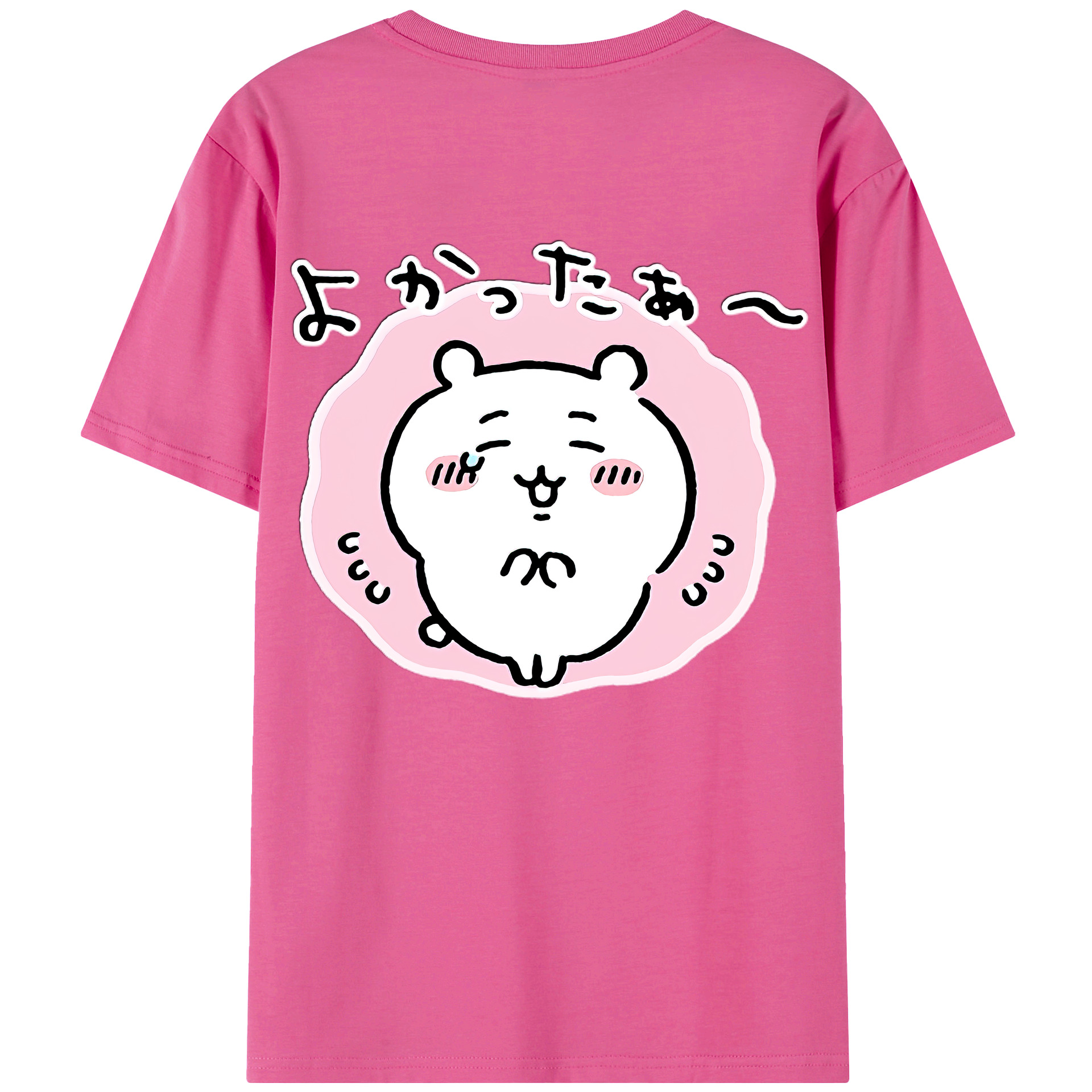 （画像用） ちいかわ ちいかわ Chii-kawa chiikawa レディース半袖Tシャツ(バックプリント)