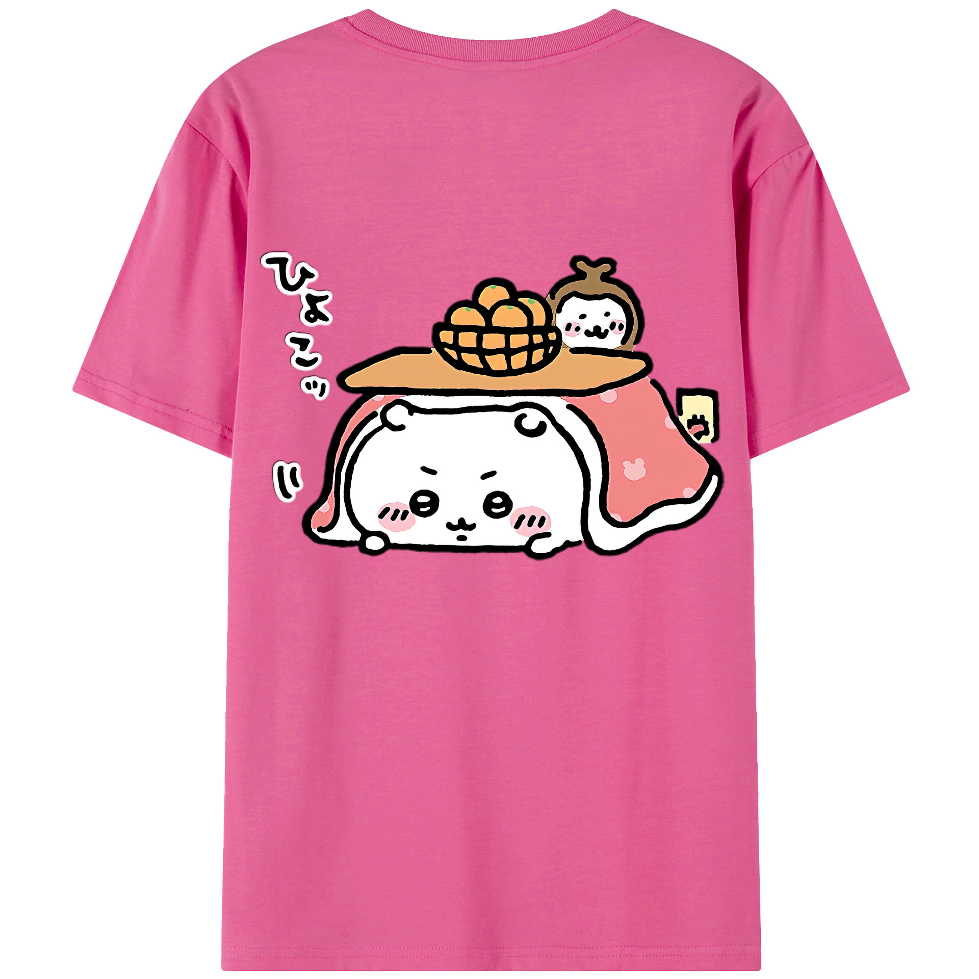 （画像用） ちいかわ ちいかわ Chii-kawa chiikawa レディース半袖Tシャツ(バックプリント)