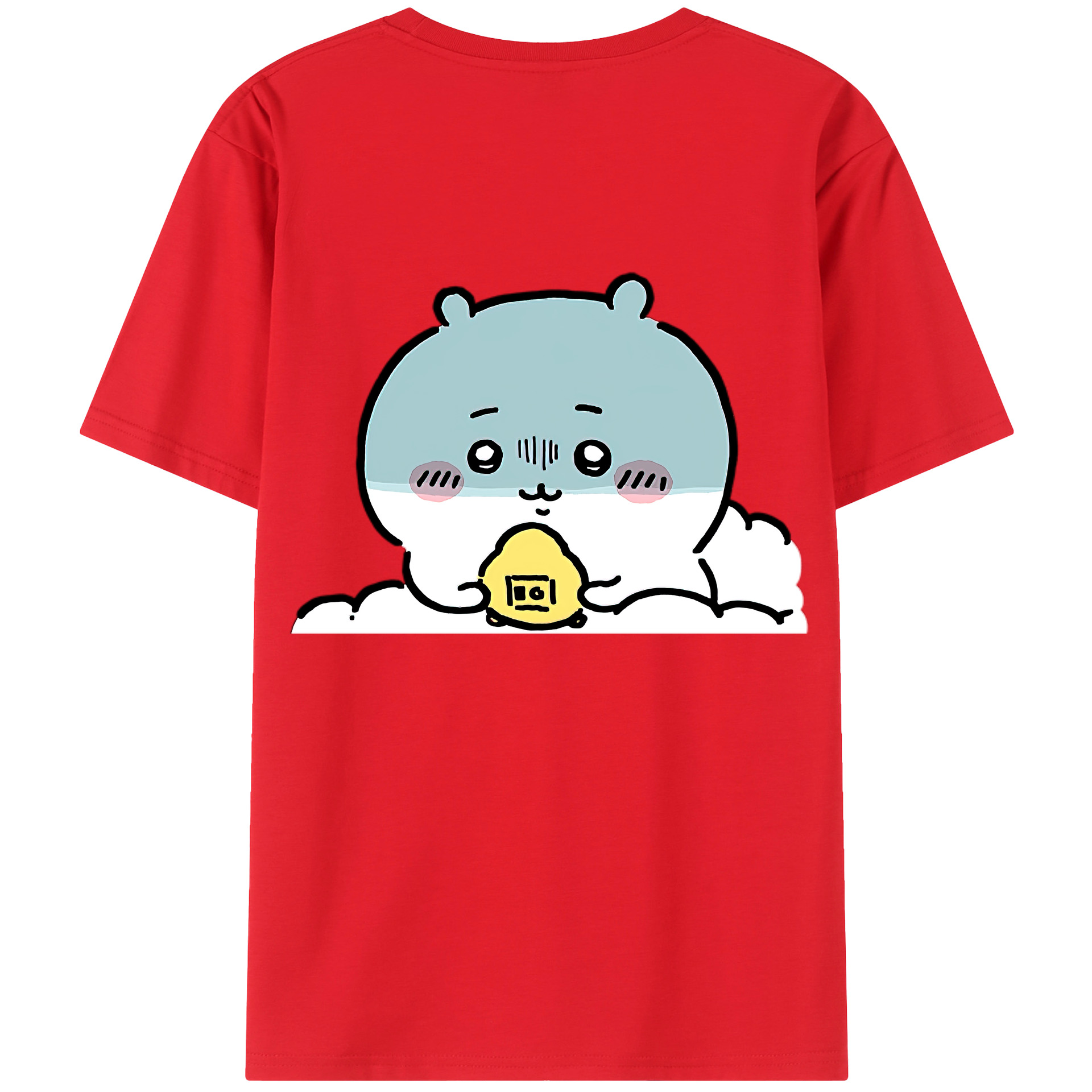 （画像用） ちいかわ ちいかわ Chii-kawa chiikawa レディース半袖Tシャツ(バックプリント)