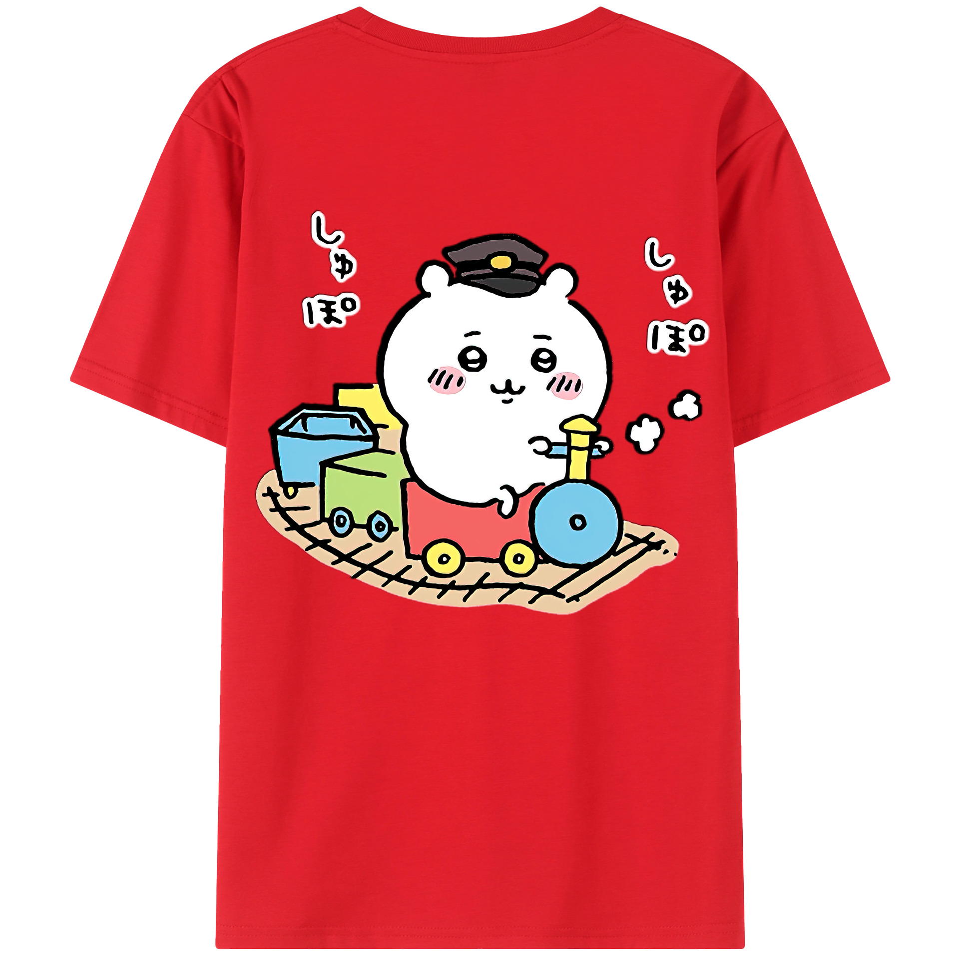 （画像用） ちいかわ ちいかわ Chii-kawa chiikawa レディース半袖Tシャツ(バックプリント)