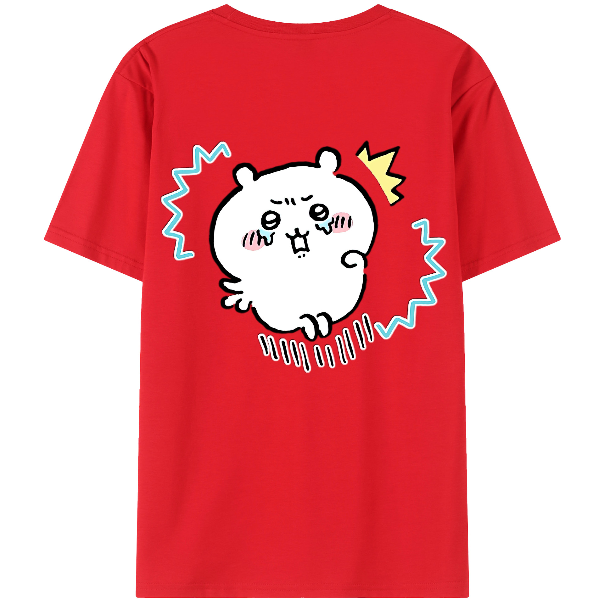 （画像用） ちいかわ ちいかわ Chii-kawa chiikawa レディース半袖Tシャツ(バックプリント)