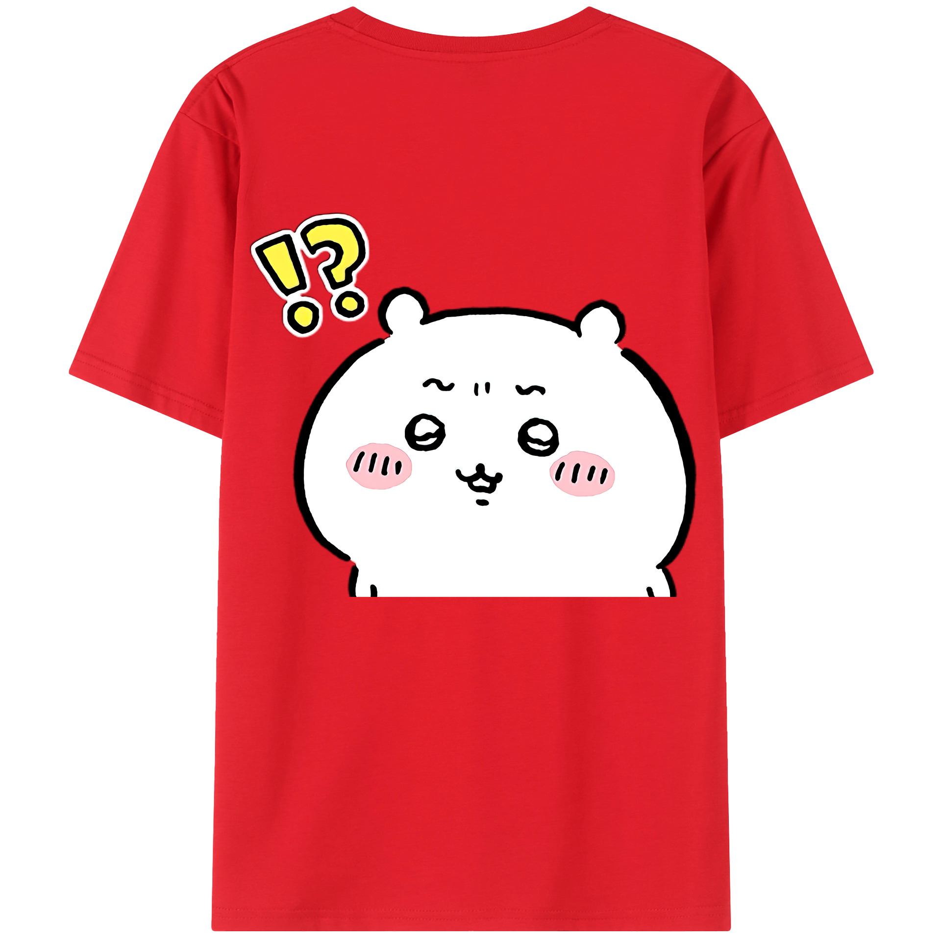 （画像用） ちいかわ ちいかわ Chii-kawa chiikawa レディース半袖Tシャツ(バックプリント)