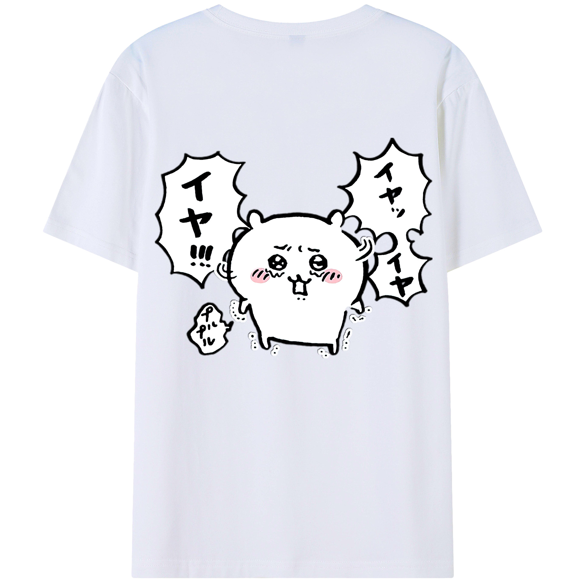 （画像用） ちいかわ ちいかわ Chii-kawa chiikawa レディース半袖Tシャツ(バックプリント)