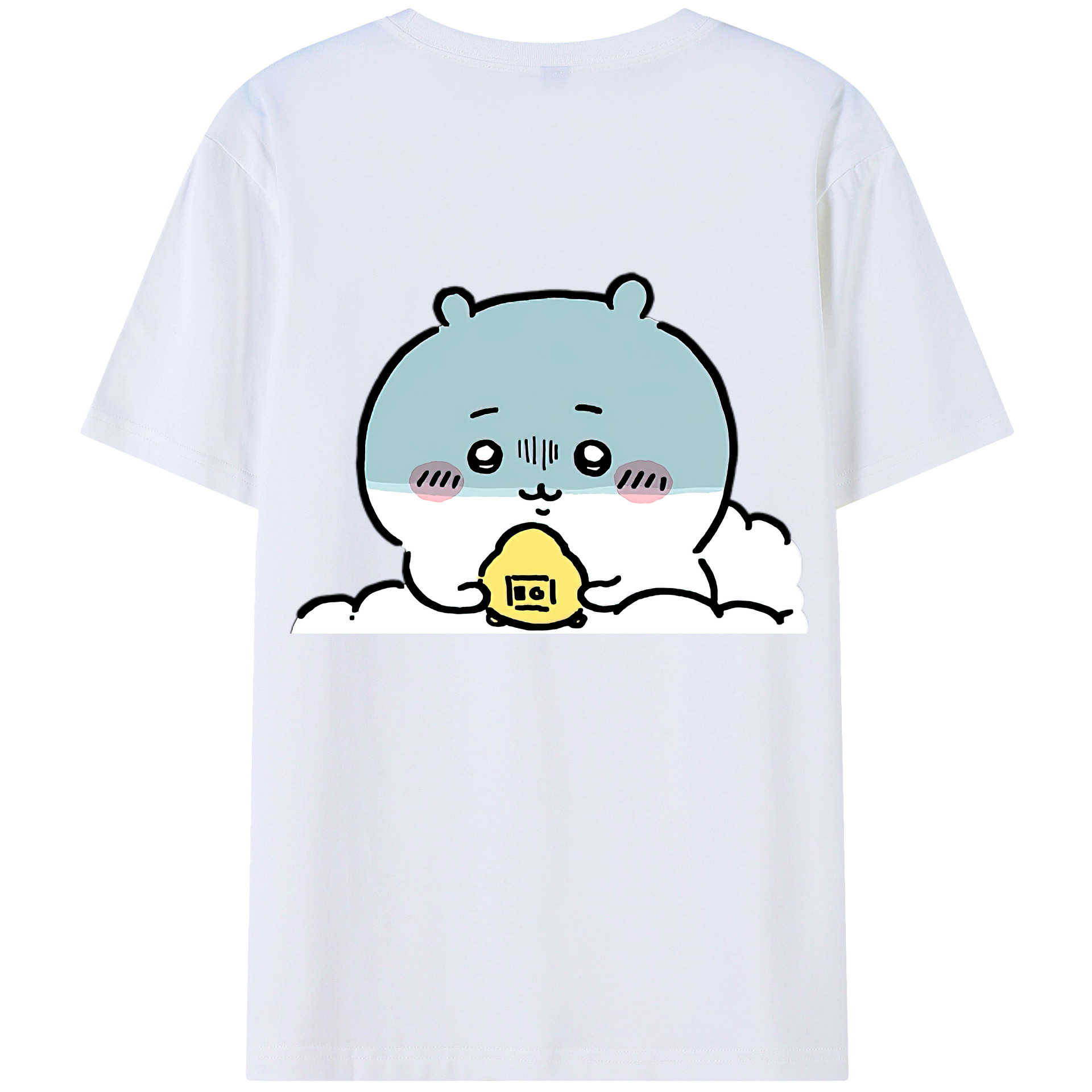（画像用） ちいかわ ちいかわ Chii-kawa chiikawa レディース半袖Tシャツ(バックプリント)