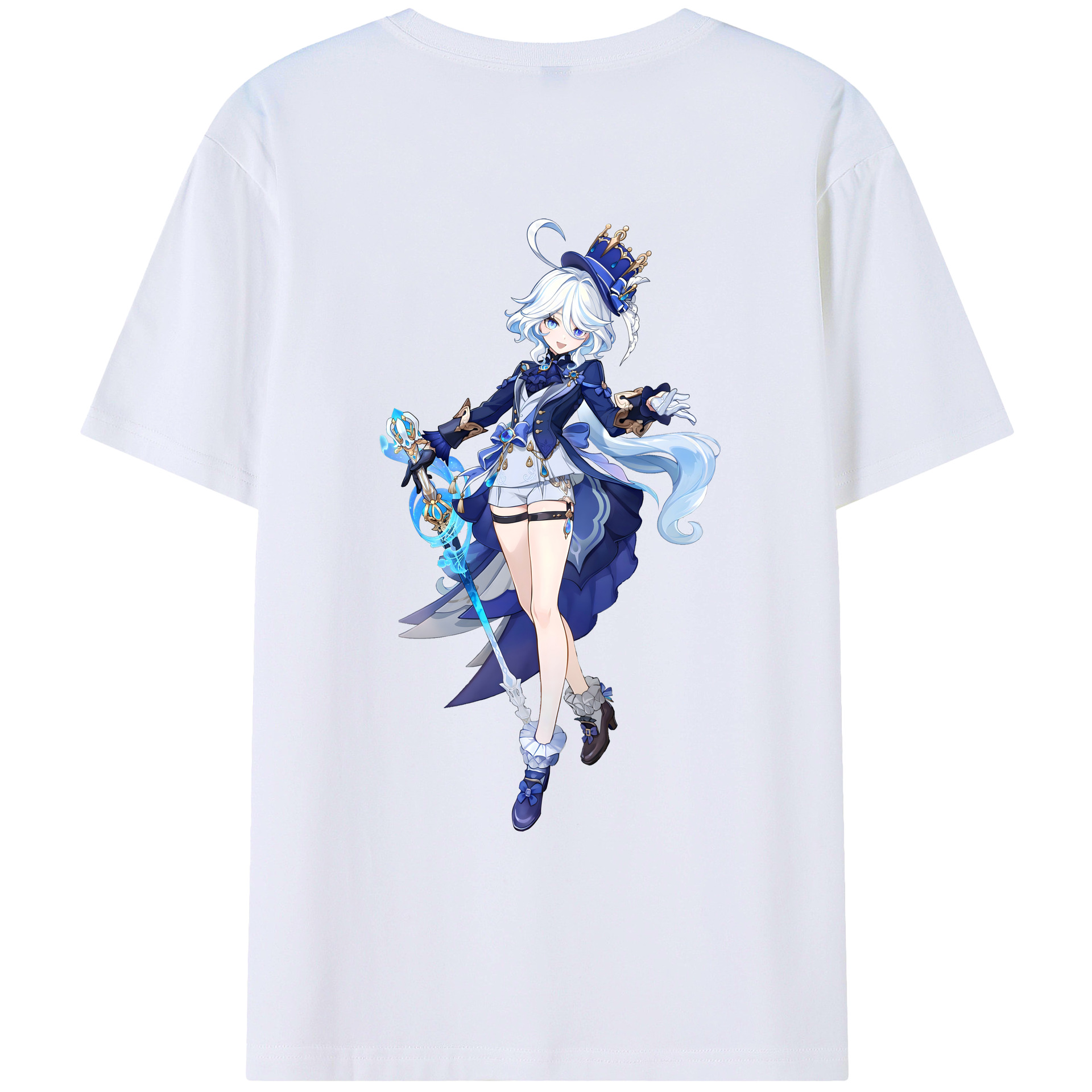 （画像用） ちいかわ ちいかわ Chii-kawa chiikawa レディース半袖Tシャツ(バックプリント)