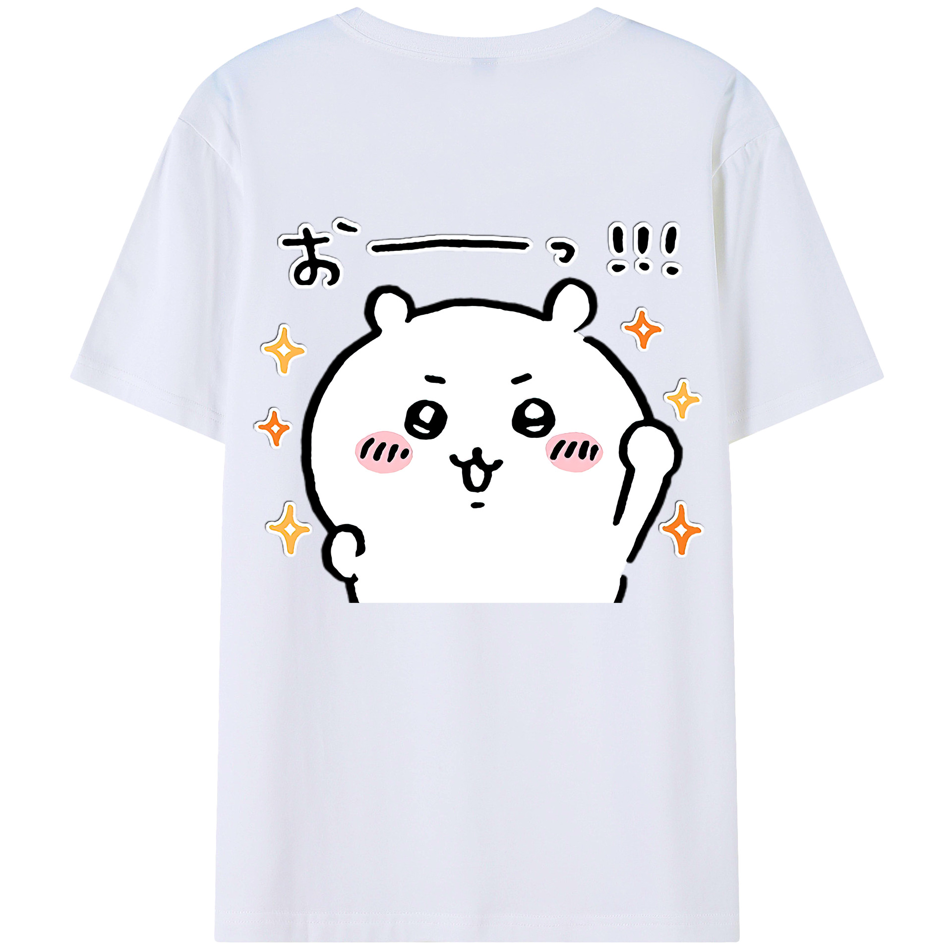 （画像用） ちいかわ ちいかわ Chii-kawa chiikawa レディース半袖Tシャツ(バックプリント)