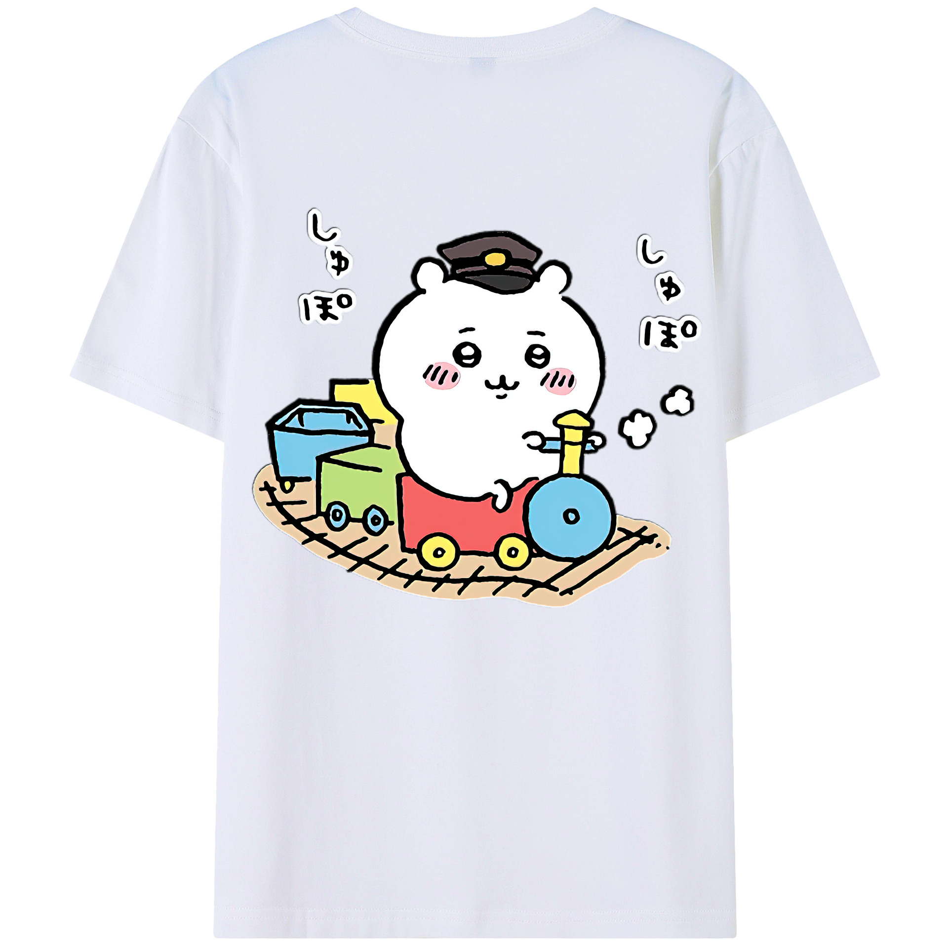 （画像用） ちいかわ ちいかわ Chii-kawa chiikawa レディース半袖Tシャツ(バックプリント)