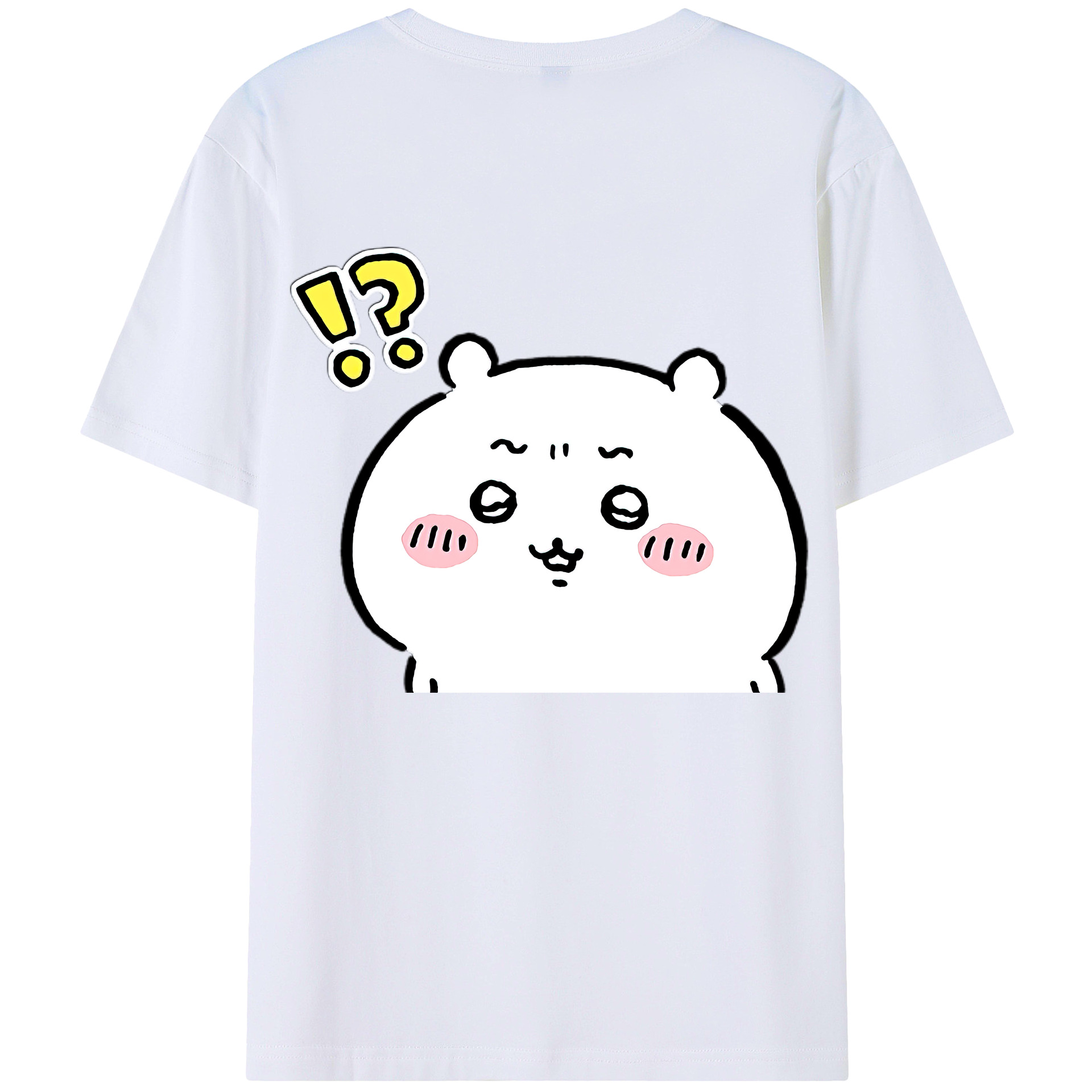 （画像用） ちいかわ ちいかわ Chii-kawa chiikawa レディース半袖Tシャツ(バックプリント)