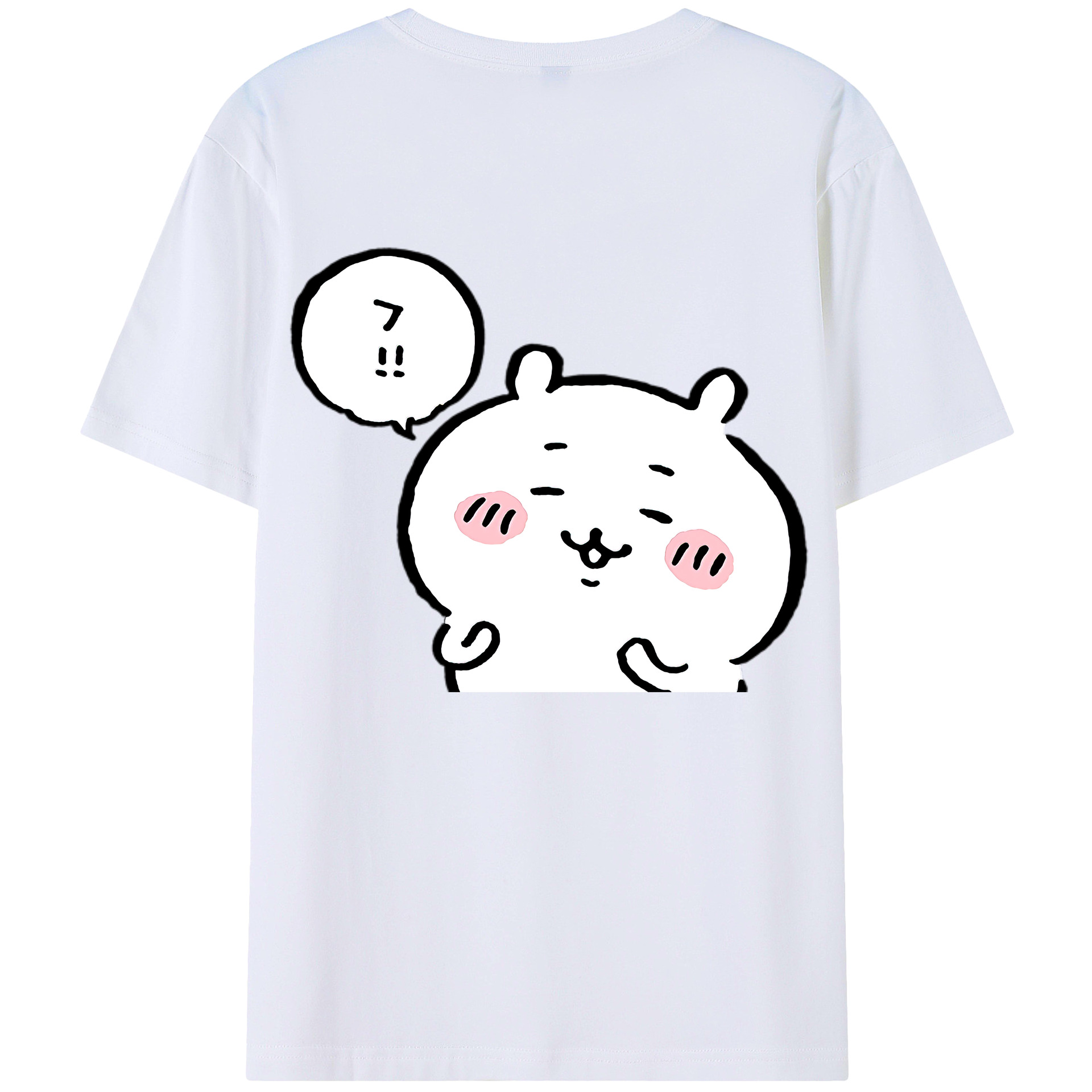（画像用） ちいかわ ちいかわ Chii-kawa chiikawa レディース半袖Tシャツ(バックプリント)