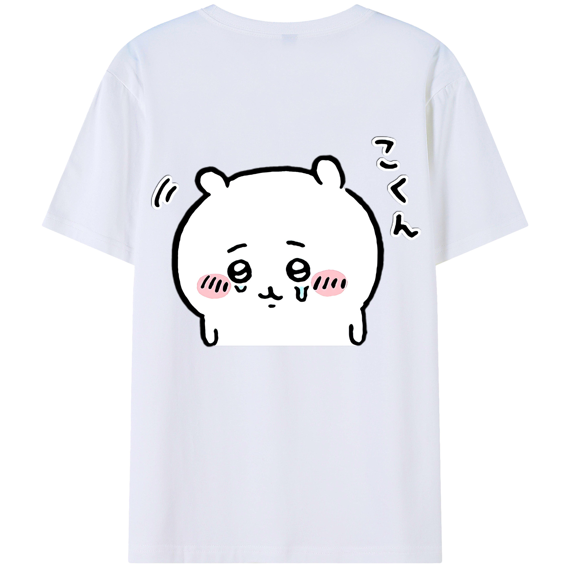 （画像用） ちいかわ ちいかわ Chii-kawa chiikawa レディース半袖Tシャツ(バックプリント)