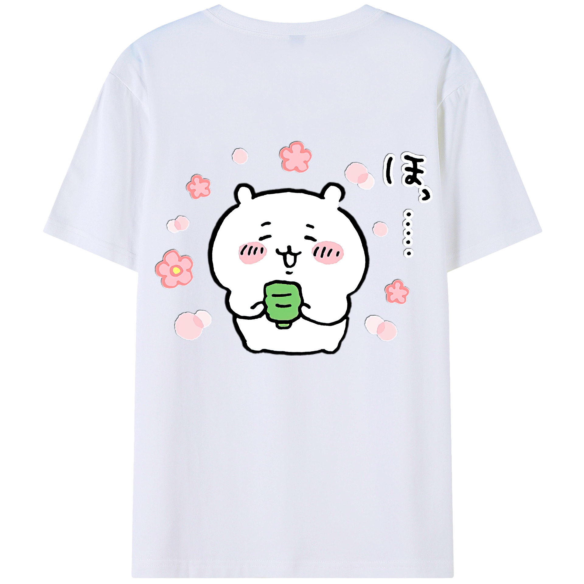 （画像用） ちいかわ ちいかわ Chii-kawa chiikawa レディース半袖Tシャツ(バックプリント)