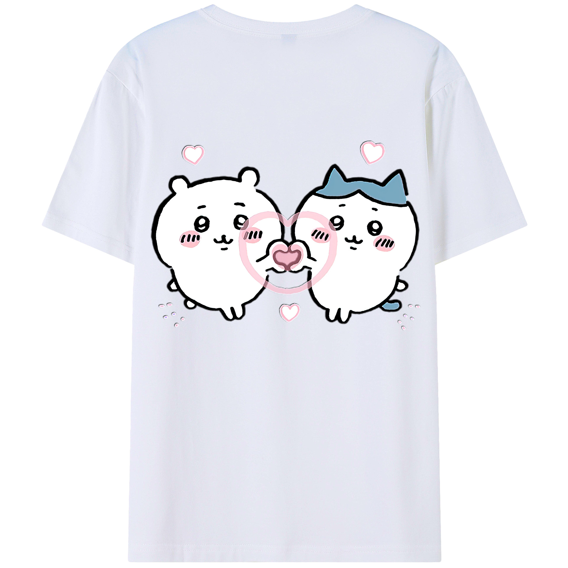 （画像用） ちいかわ ちいかわ Chii-kawa chiikawa レディース半袖Tシャツ(バックプリント)