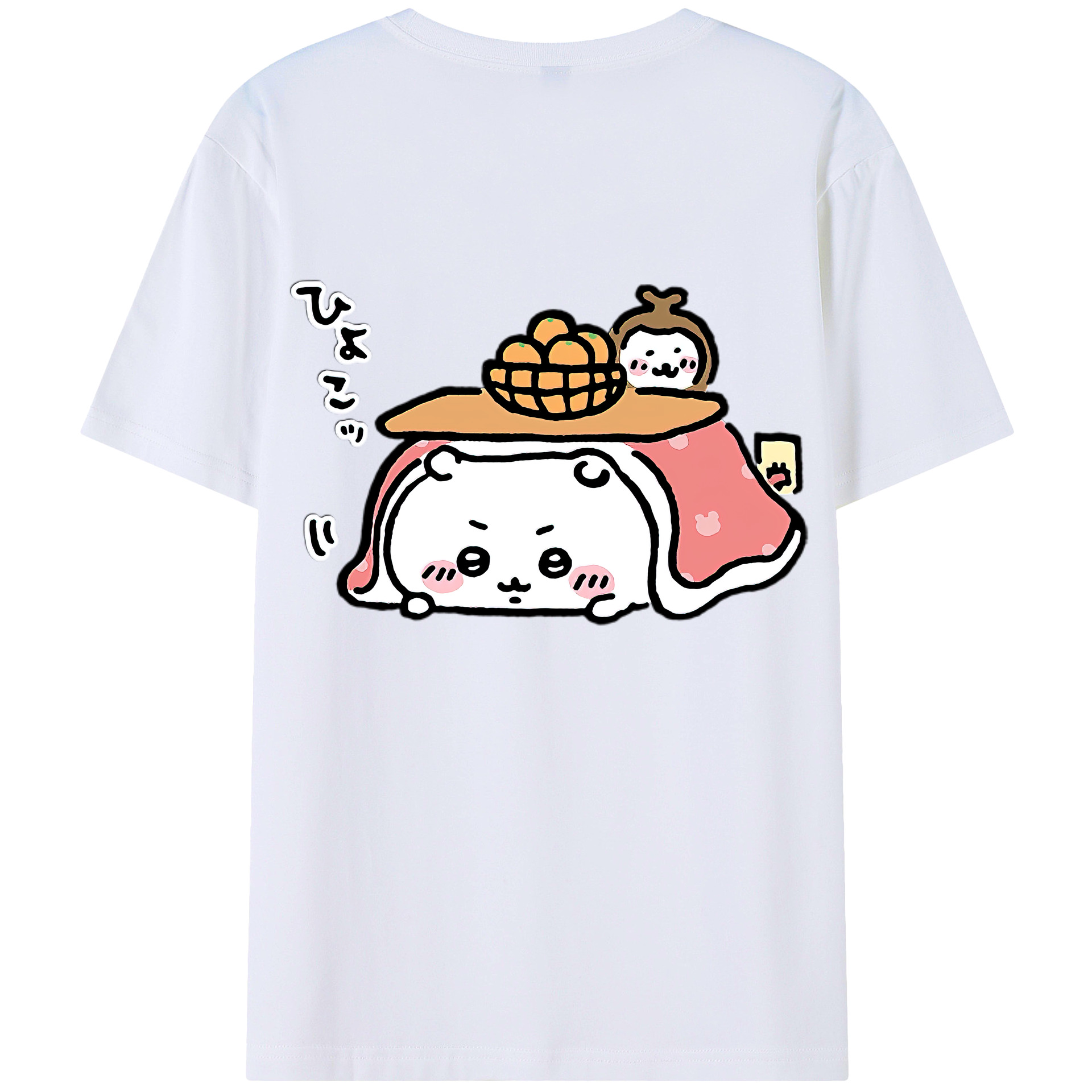 （画像用） ちいかわ ちいかわ Chii-kawa chiikawa レディース半袖Tシャツ(バックプリント)