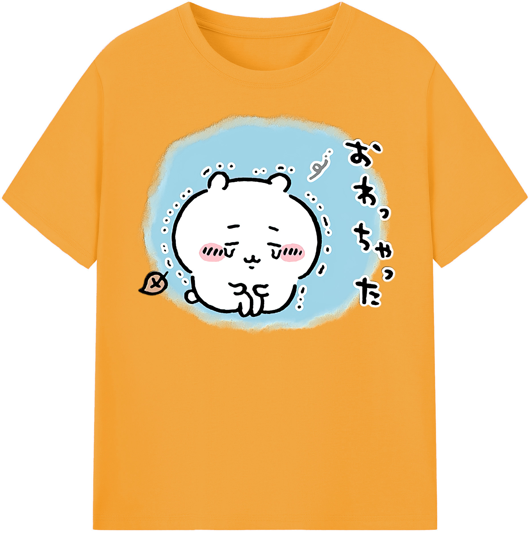 （画像用） ちいかわ ちいかわ Chii-kawa chiikawa レディースカジュアルプリントTシャツ（綿100％）