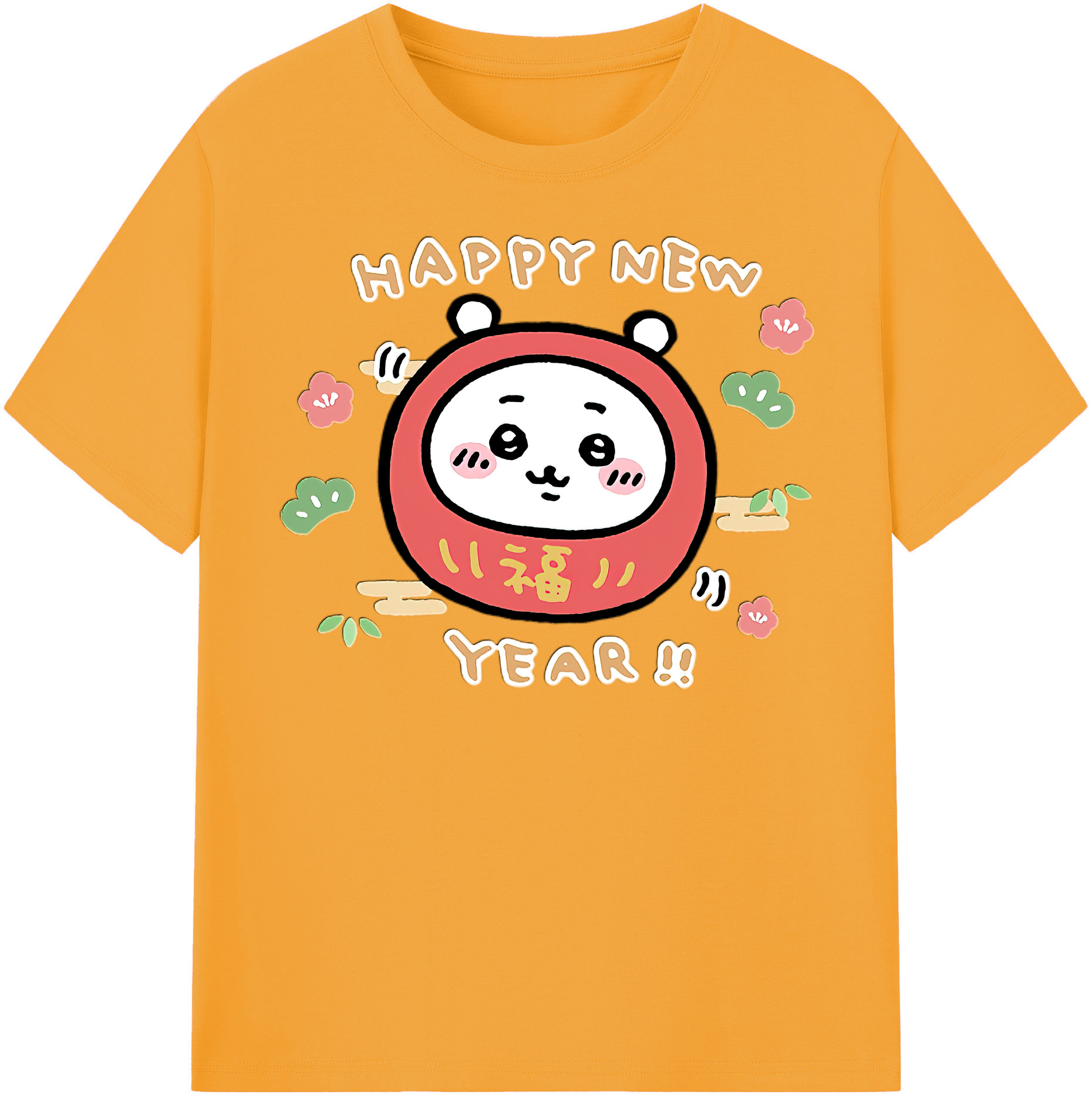 （画像用） ちいかわ ちいかわ Chii-kawa chiikawa レディースカジュアルプリントTシャツ（綿100％）