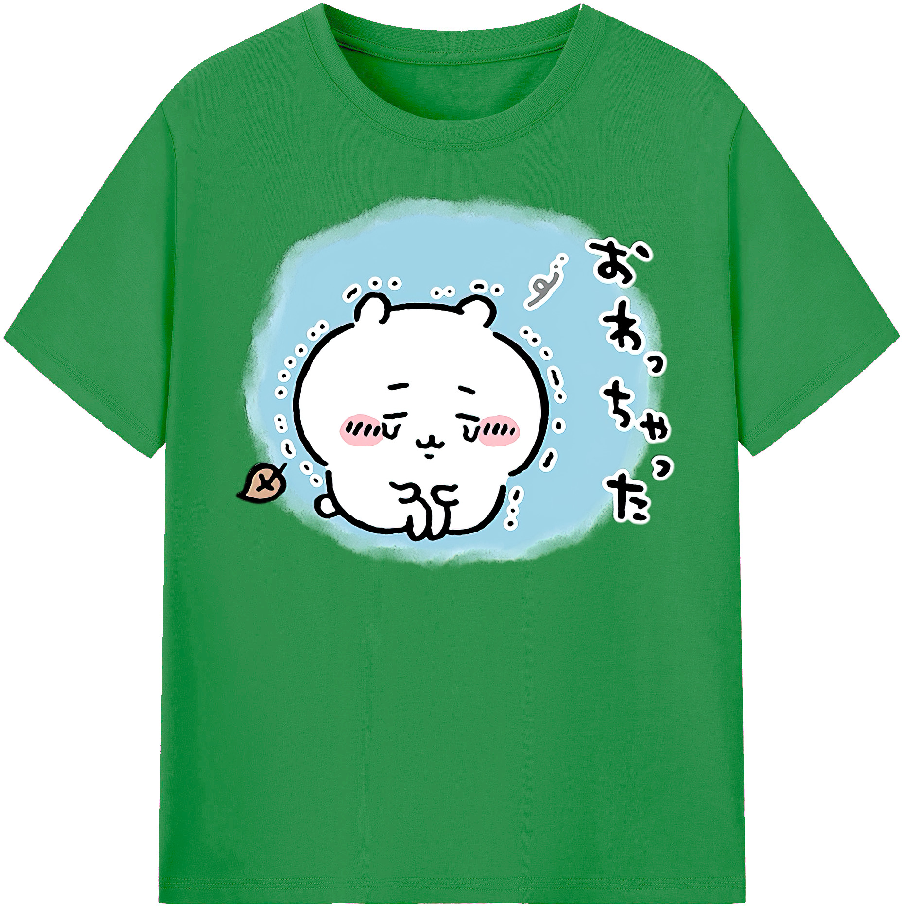 （画像用） ちいかわ ちいかわ Chii-kawa chiikawa レディースカジュアルプリントTシャツ（綿100％）