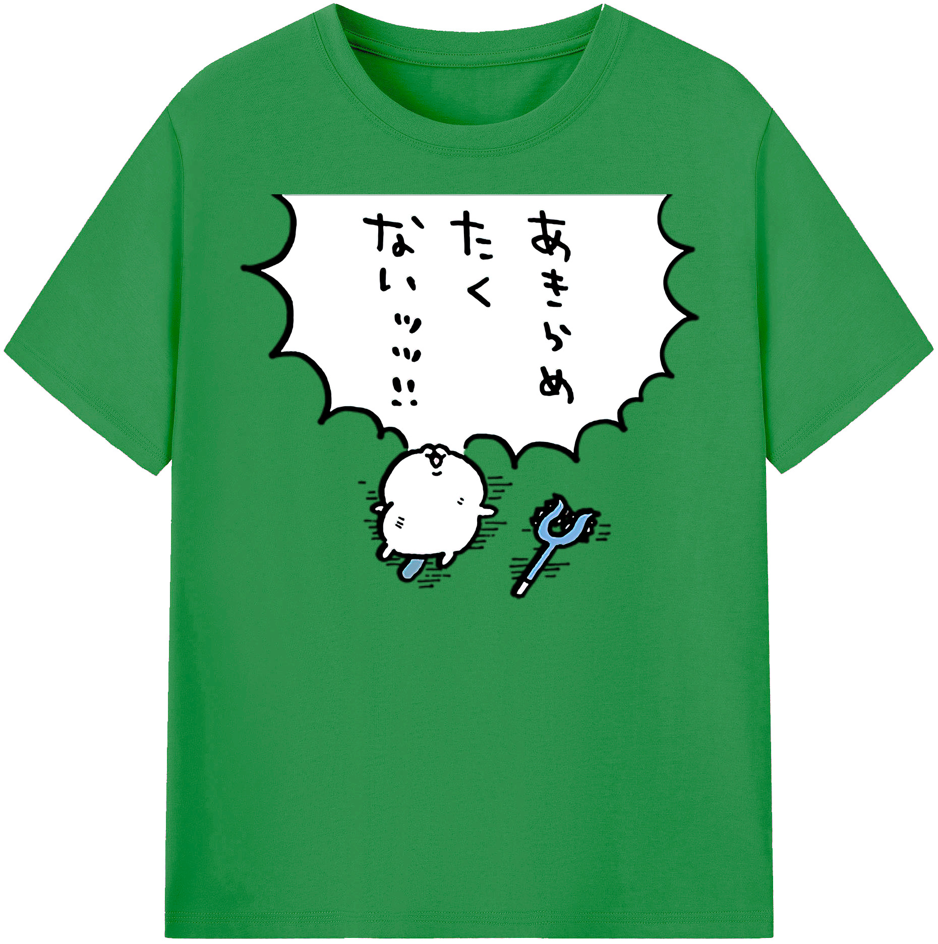 （画像用） ちいかわ ちいかわ Chii-kawa chiikawa レディースカジュアルプリントTシャツ（綿100％）
