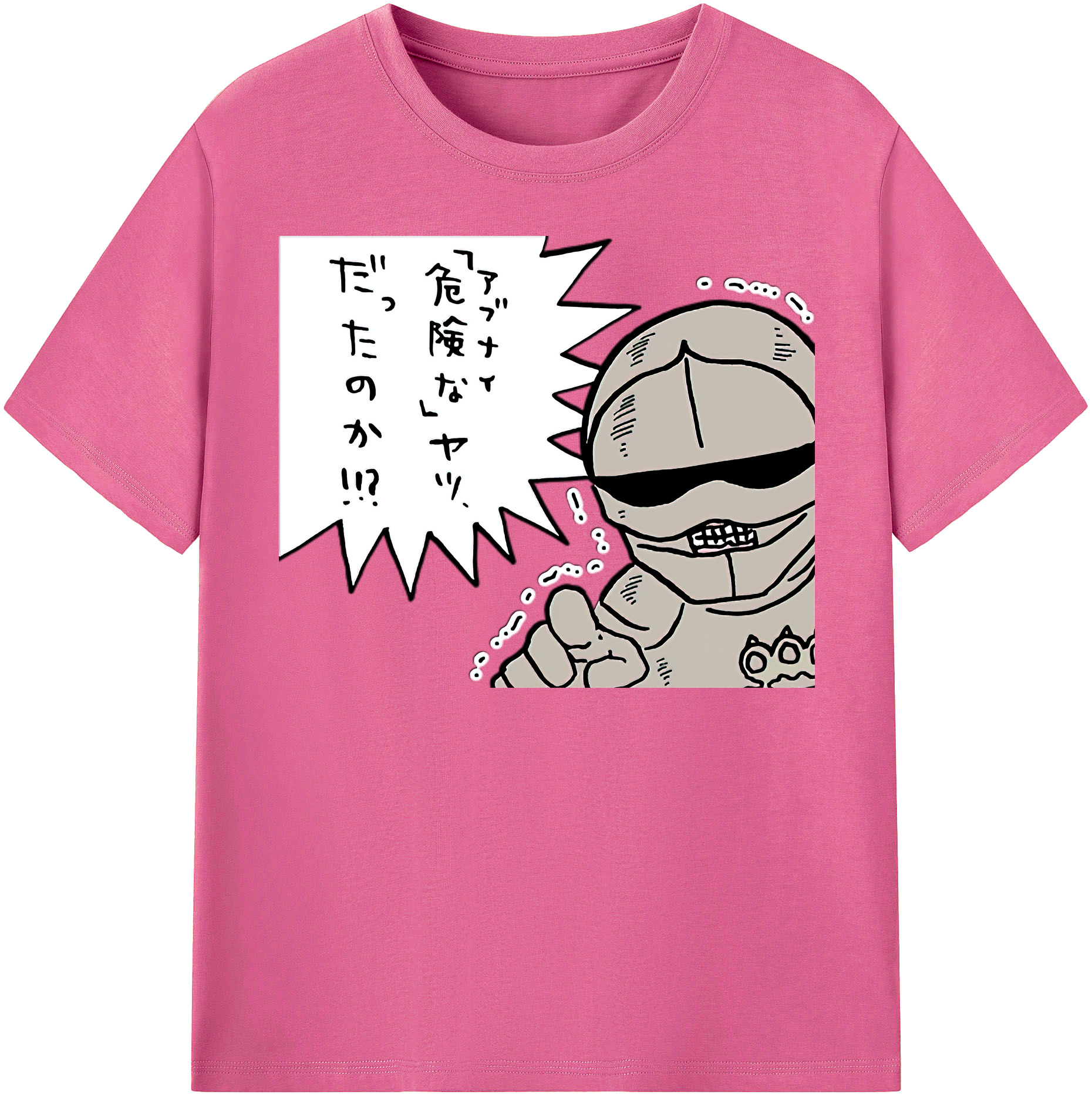 （画像用） ちいかわ 労働の鎧さん Chii-kawa Mr. Armor of Labor レディースカジュアルプリントTシャツ（綿100％）