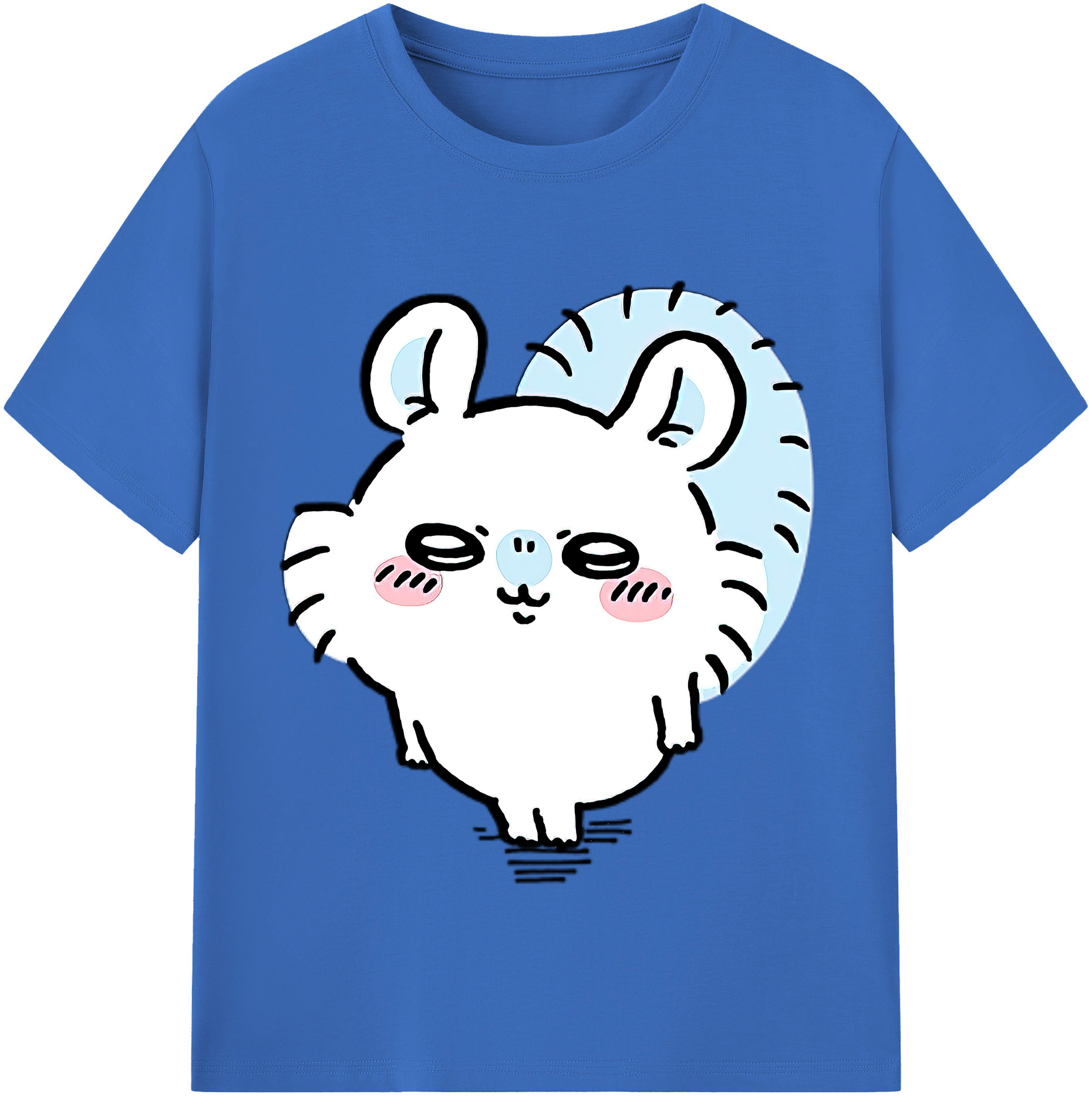 （画像用） ちいかわ モモンガ Chii-kawa Momonga 綿100％半袖Tシャツ（フロントプリント）