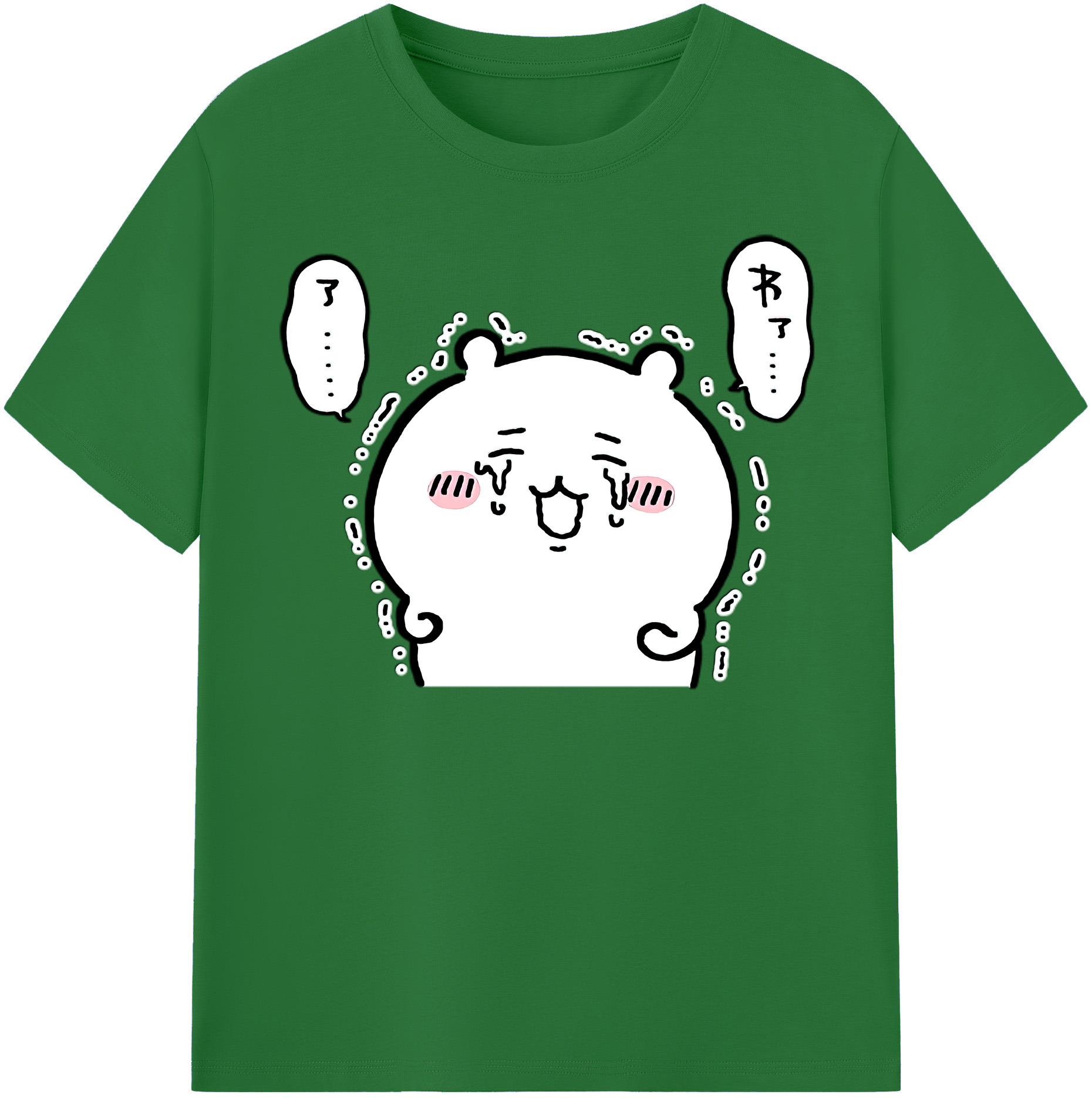 （画像用） ちいかわ ちいかわ Chii-kawa chiikawa 綿100％半袖Tシャツ（フロントプリント）