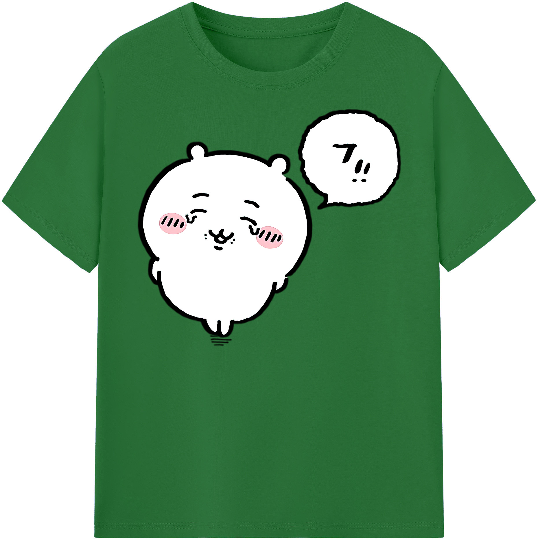 （画像用） ちいかわ ちいかわ Chii-kawa chiikawa 綿100％半袖Tシャツ（フロントプリント）