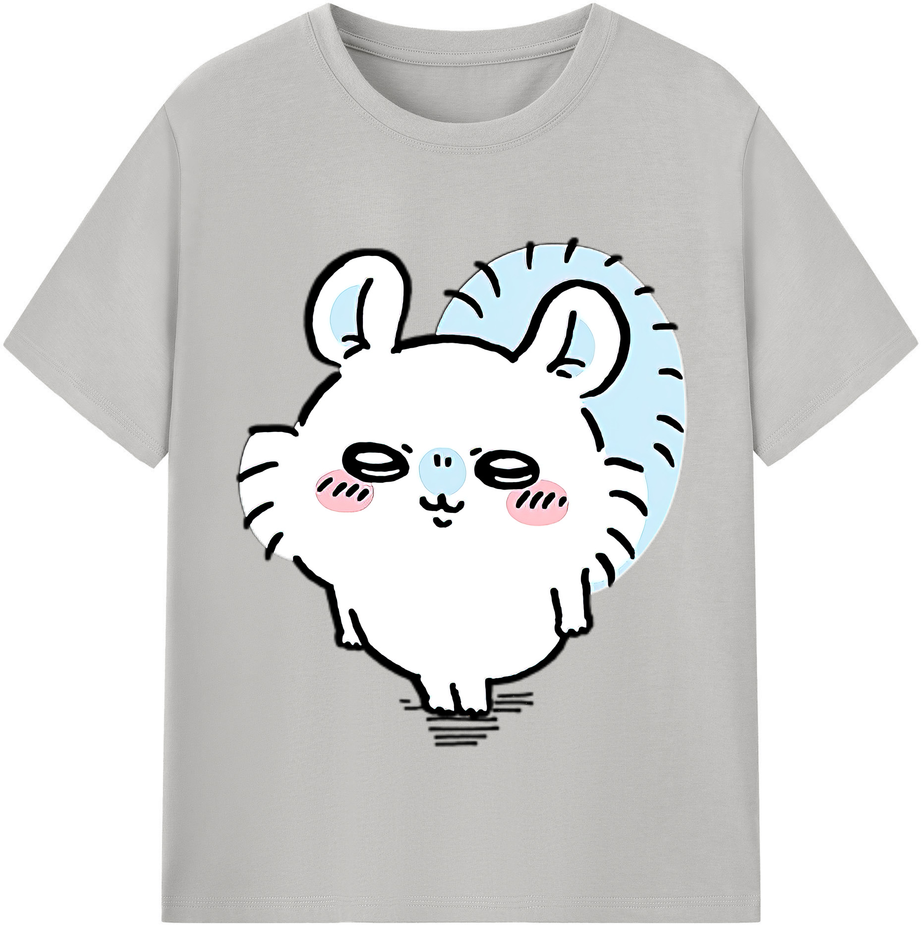 （画像用） ちいかわ モモンガ Chii-kawa Momonga 綿100％半袖Tシャツ（フロントプリント）