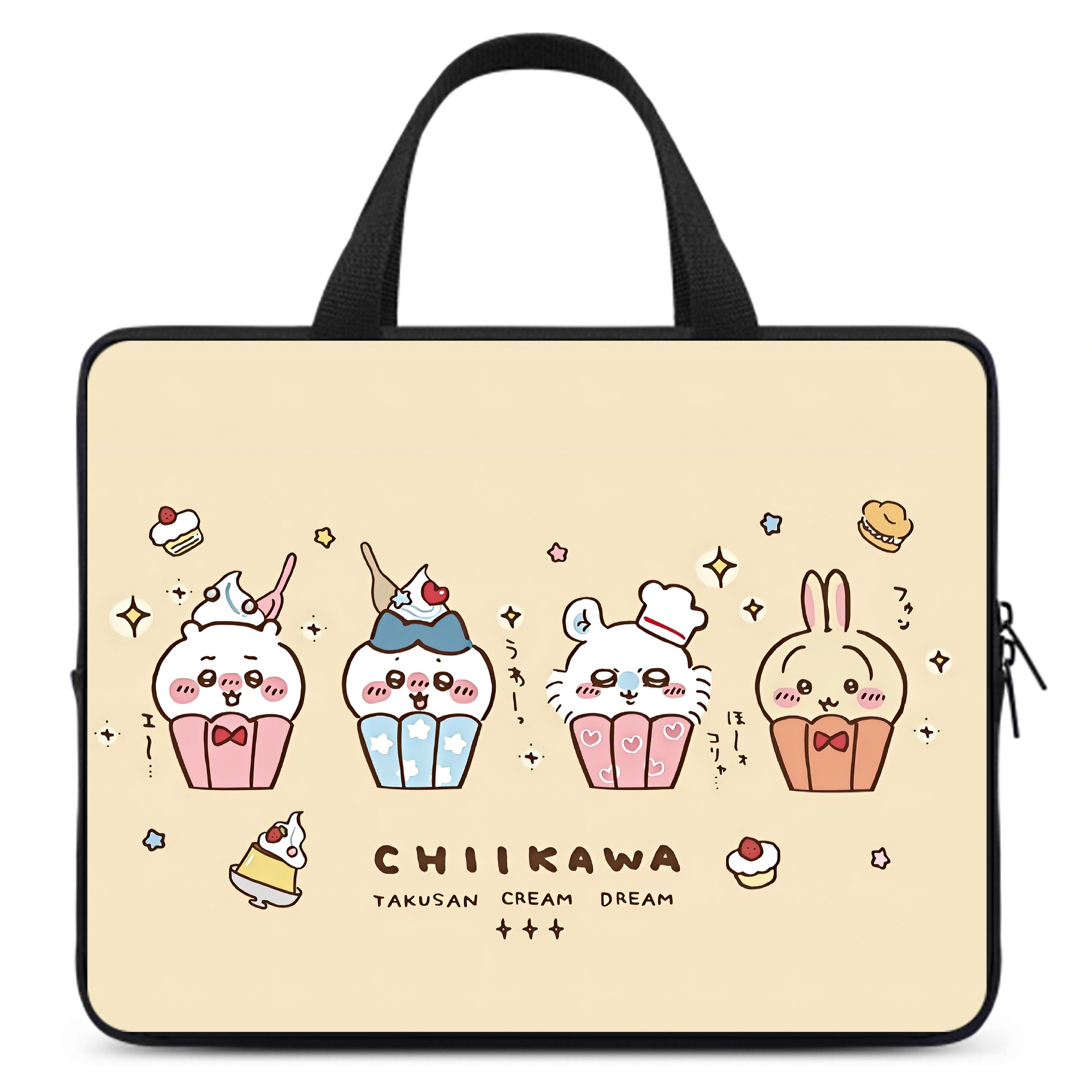 （画像用） ちいかわ Chii-kawa 手提げノートパソコンバッグ