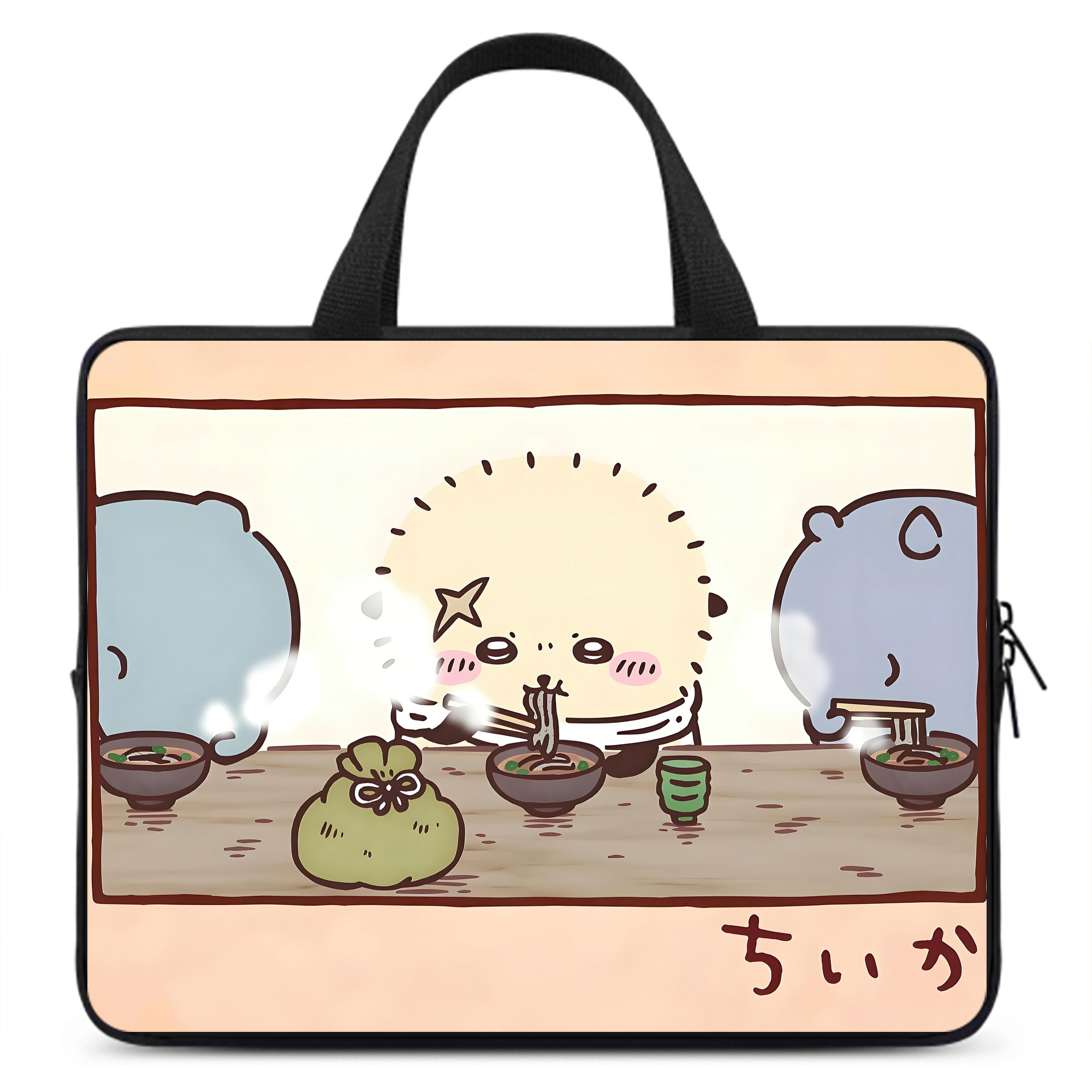 （画像用） ちいかわ Chii-kawa 手提げノートパソコンバッグ