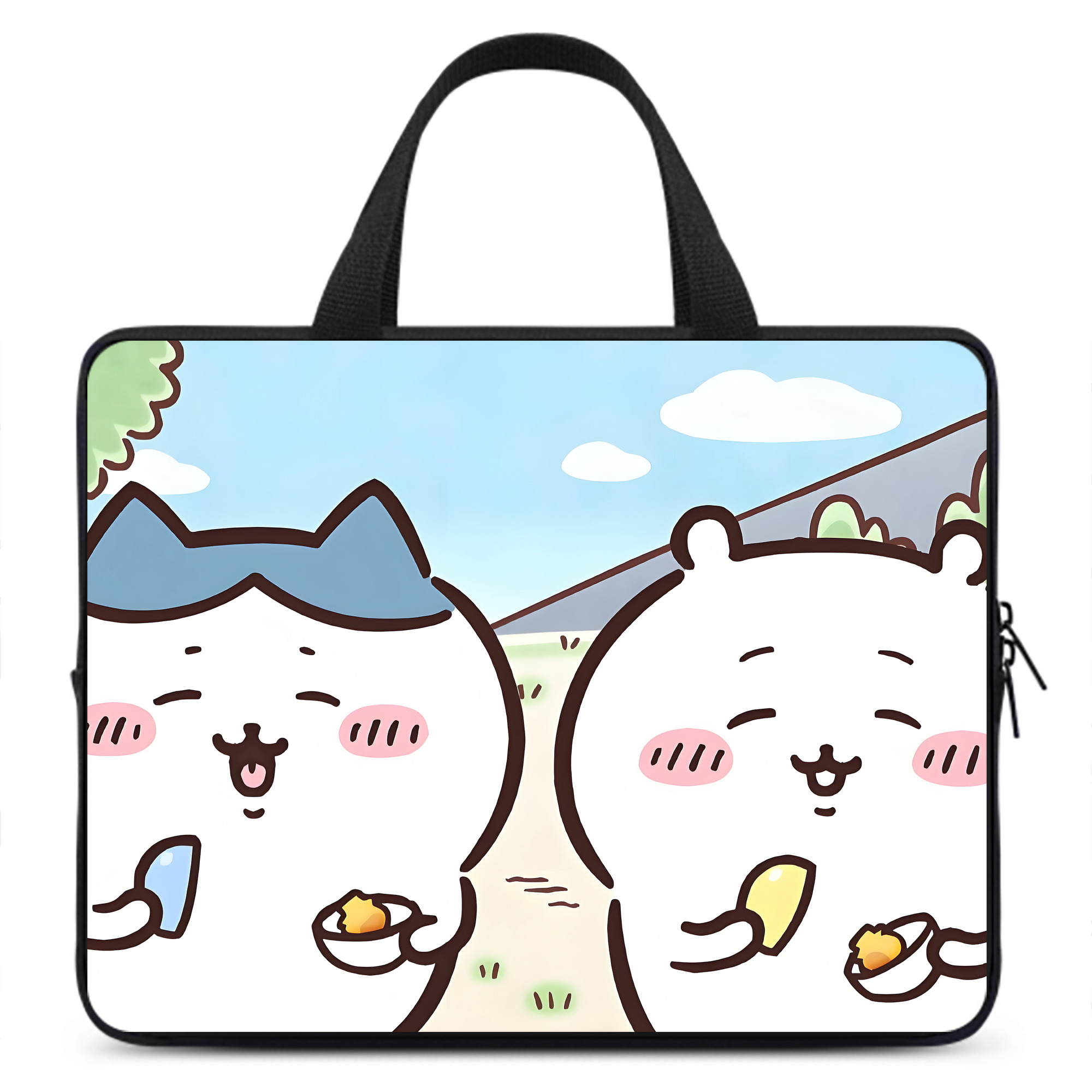 （画像用） ちいかわ Chii-kawa 手提げノートパソコンバッグ
