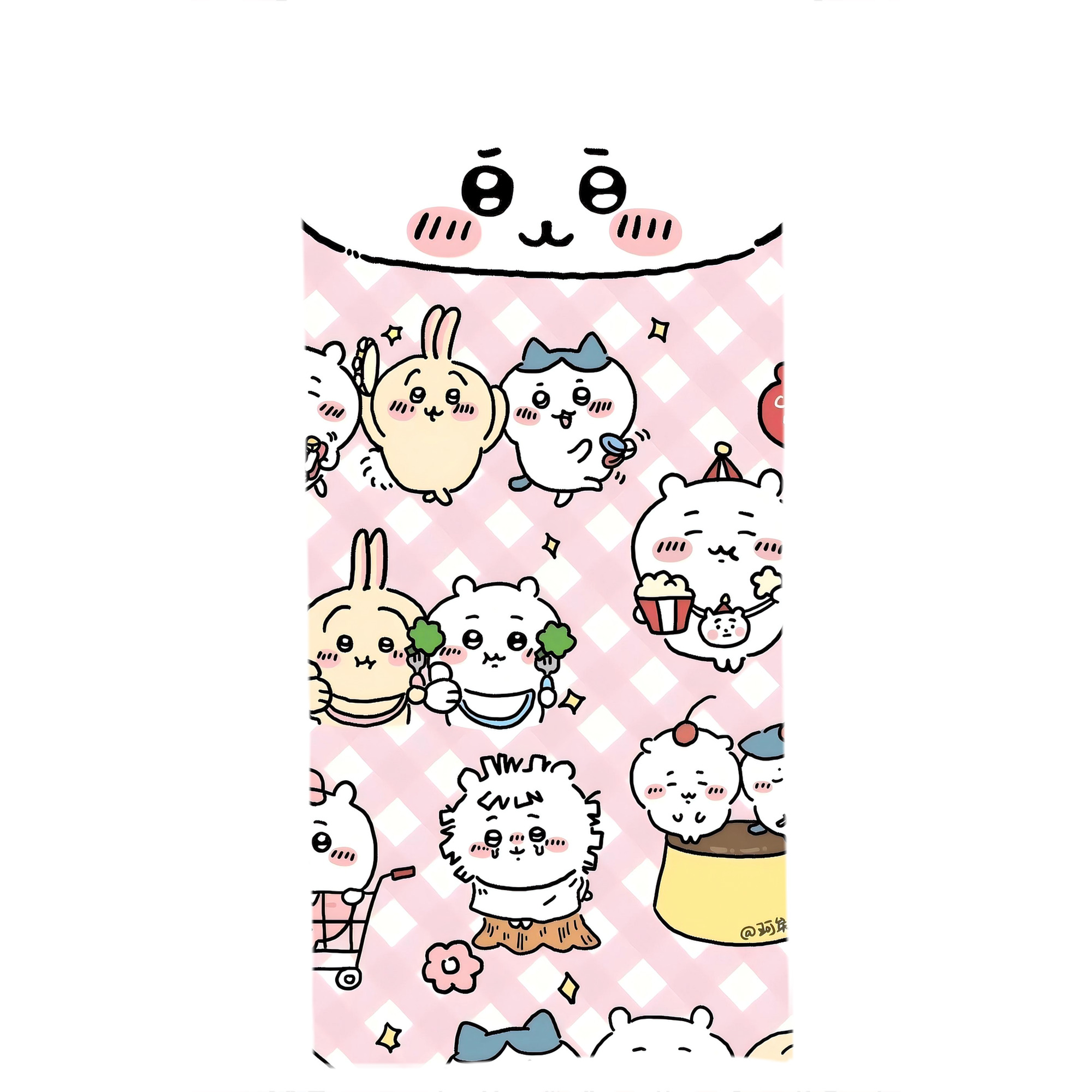 （画像用） ちいかわ Chii-kawa 大判バスタオル 70×140cm 吸水速乾 柔らかい肌触り