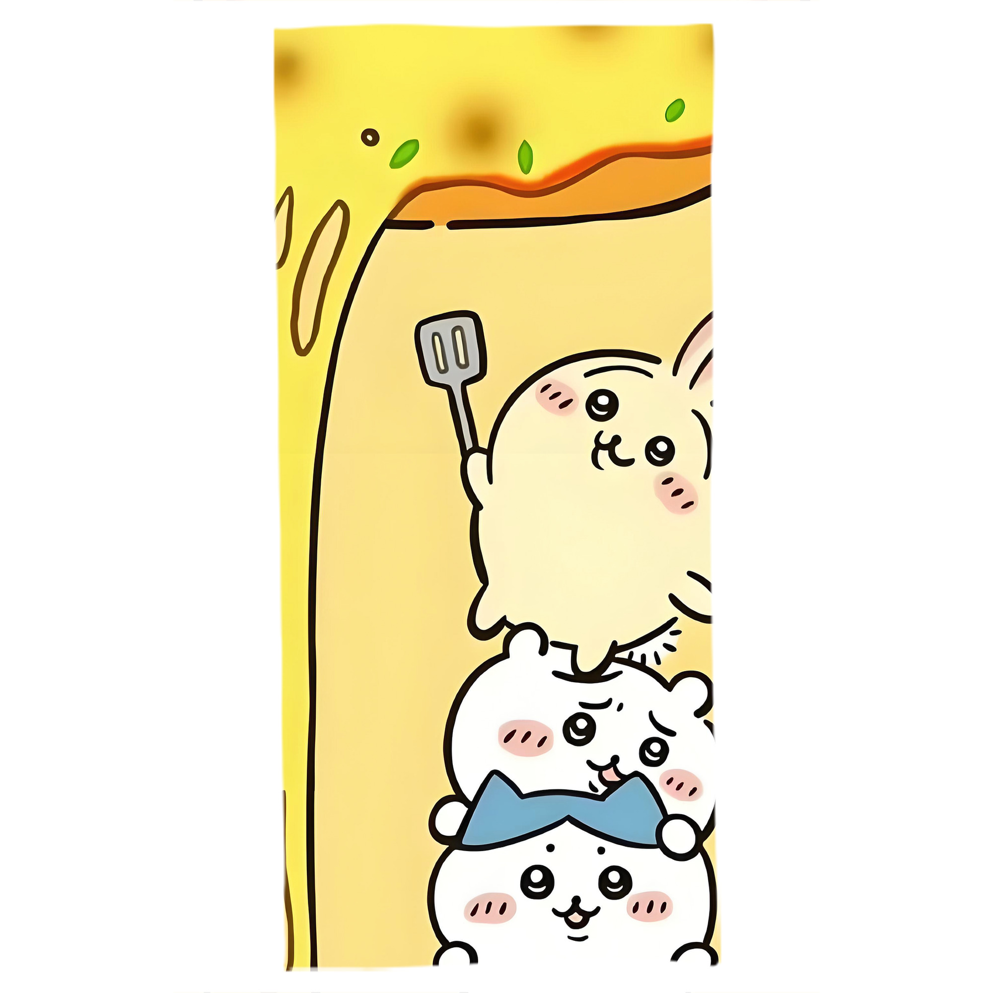 （画像用） ちいかわ Chii-kawa 大判バスタオル 70×140cm 吸水速乾 柔らかい肌触り