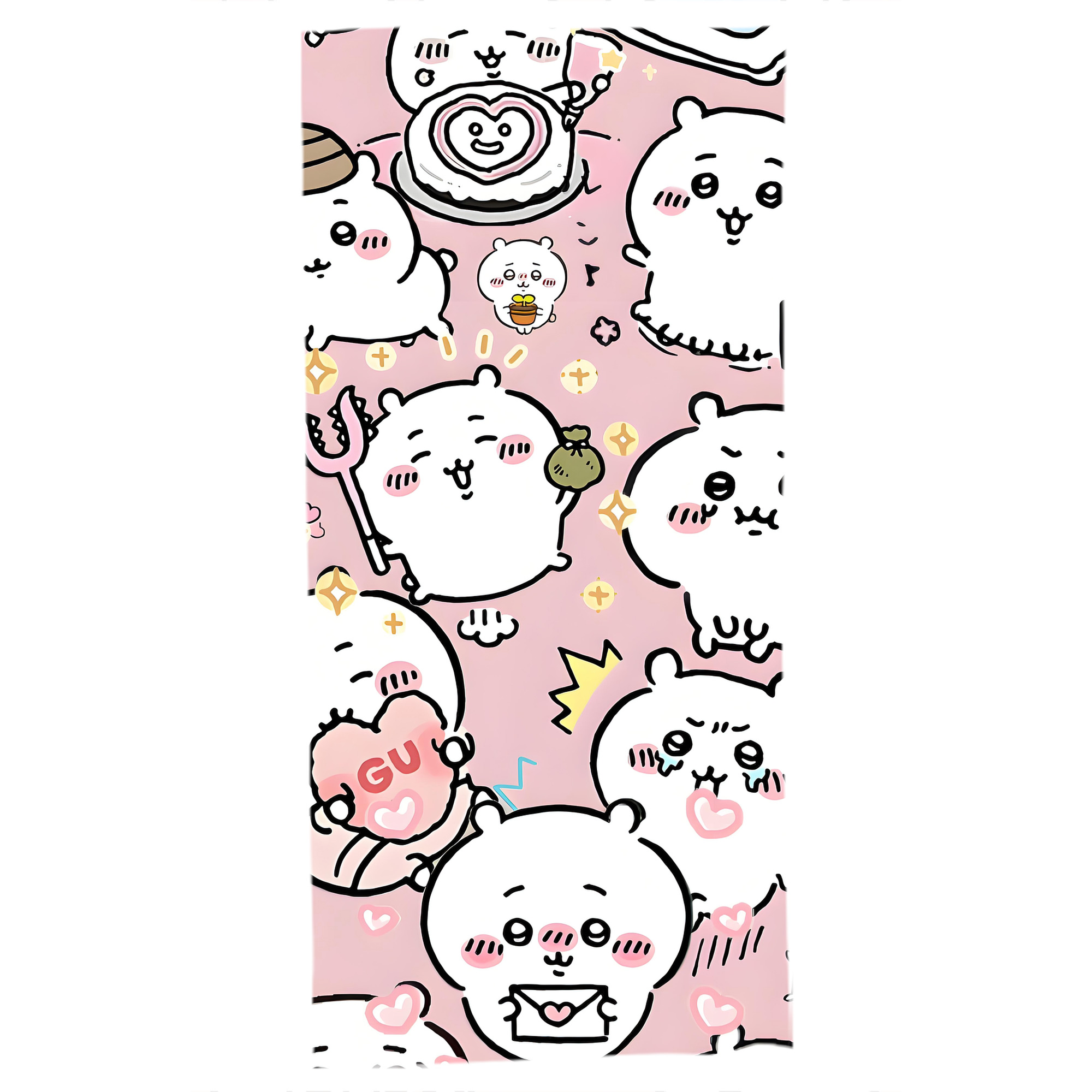 （画像用） ちいかわ Chii-kawa 大判バスタオル 70×140cm 吸水速乾 柔らかい肌触り