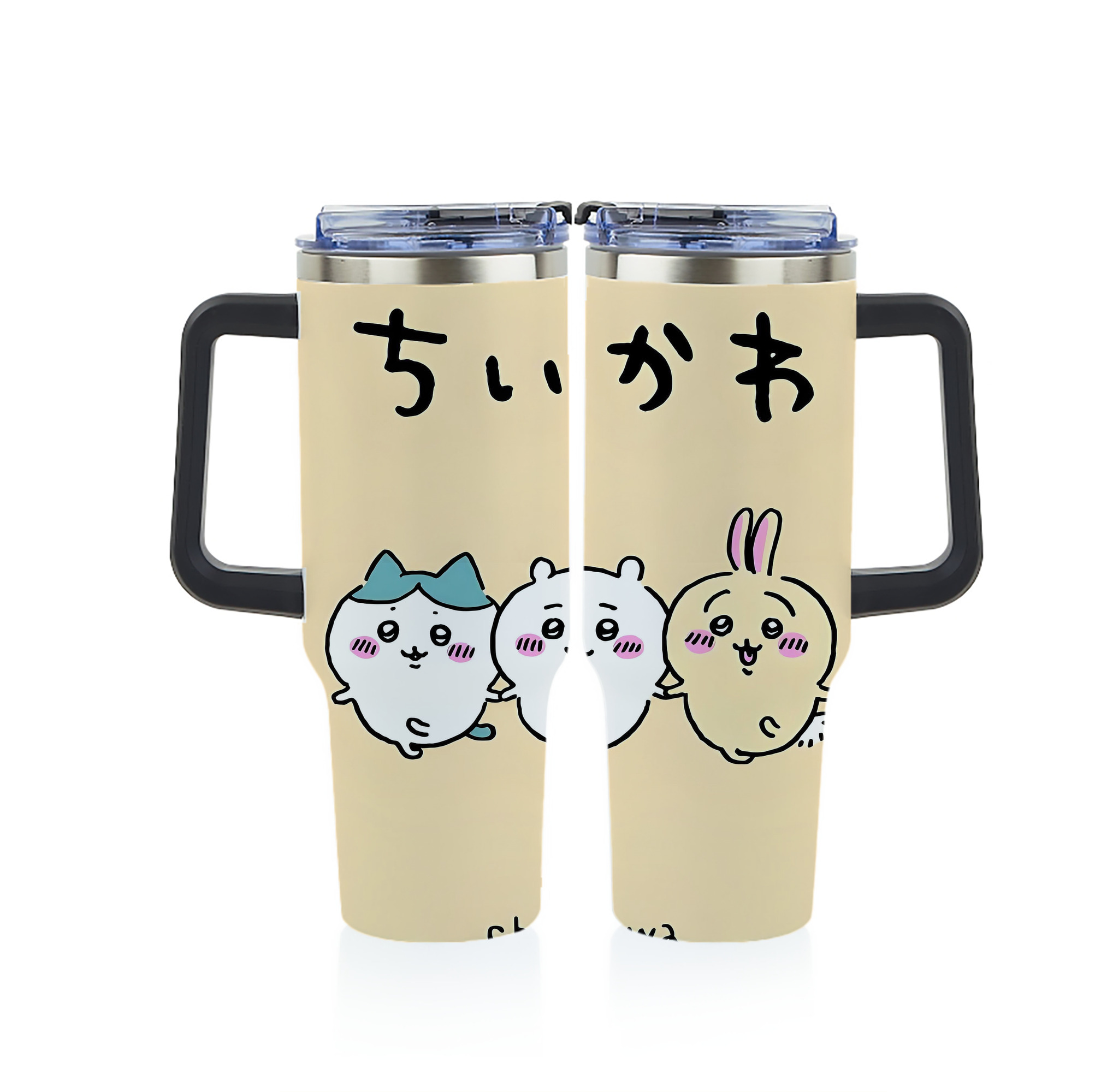 （画像用） ちいかわ Chii-kawa 1200ｍLフルプリント車用タンブラー