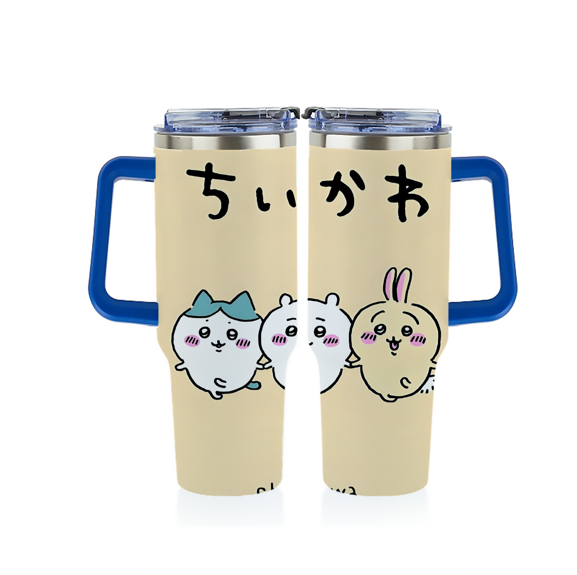 （画像用） ちいかわ Chii-kawa 1200ｍLフルプリント車用タンブラー