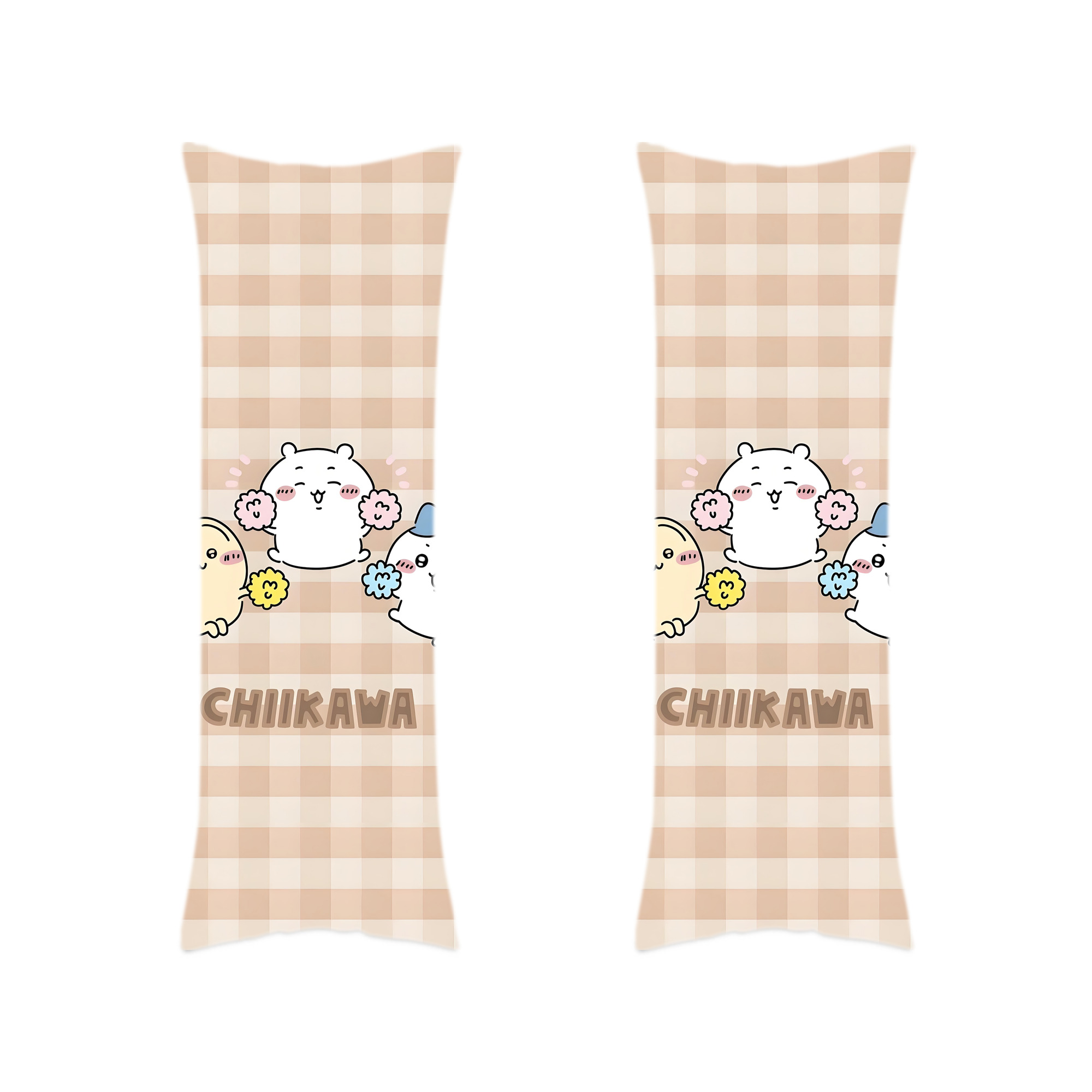（画像用） ちいかわ Chii-kawa ロング抱き枕カバー 両面プリントタイプ（サイズ選択可）